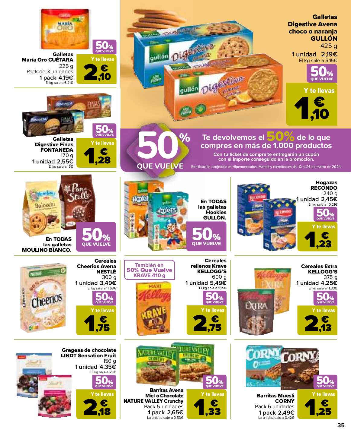 3x2 en más de 3500 productos Carrefour. Página 35