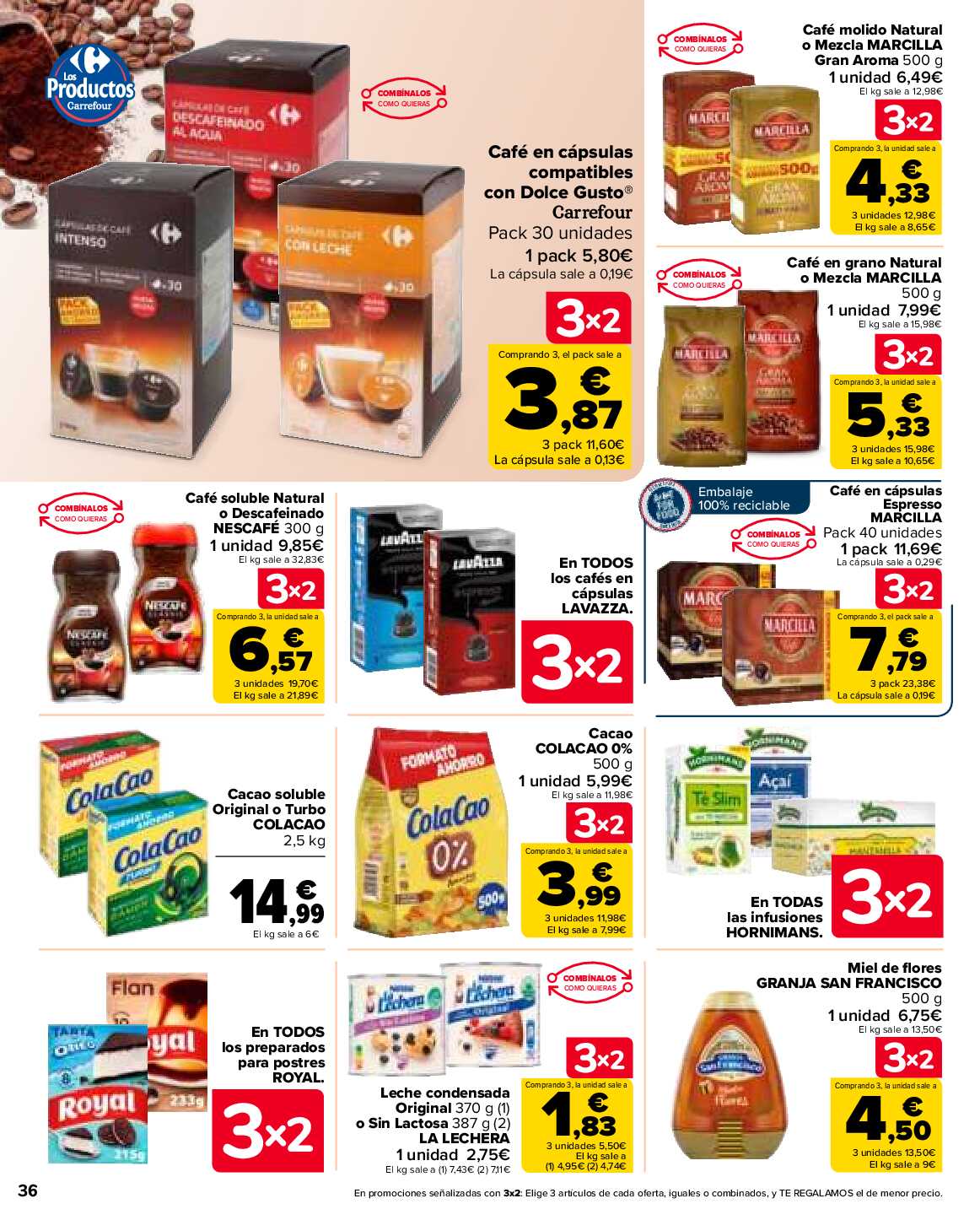 3x2 en más de 3500 productos Carrefour. Página 36