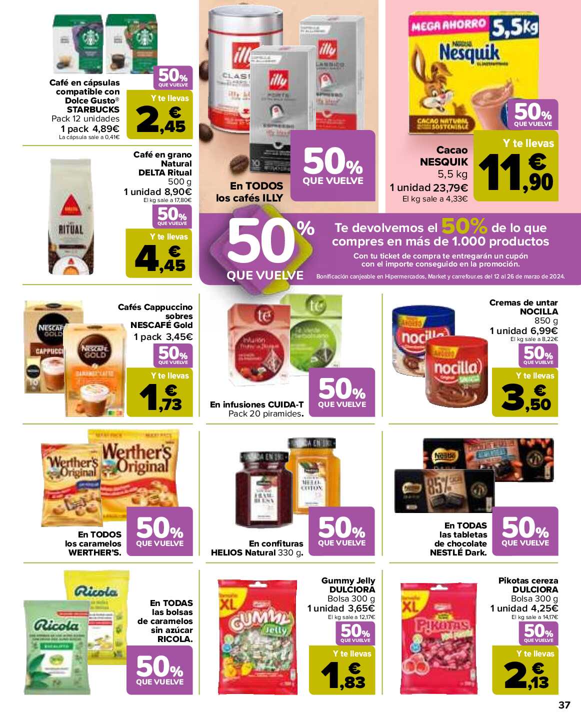 3x2 en más de 3500 productos Carrefour. Página 37