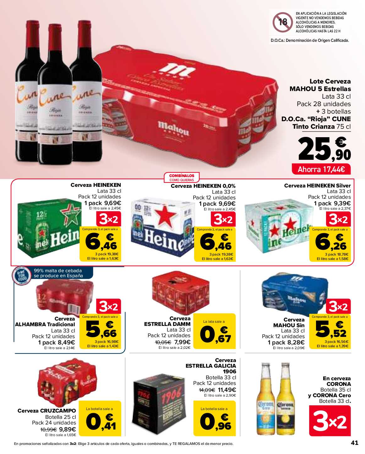 3x2 en más de 3500 productos Carrefour. Página 41