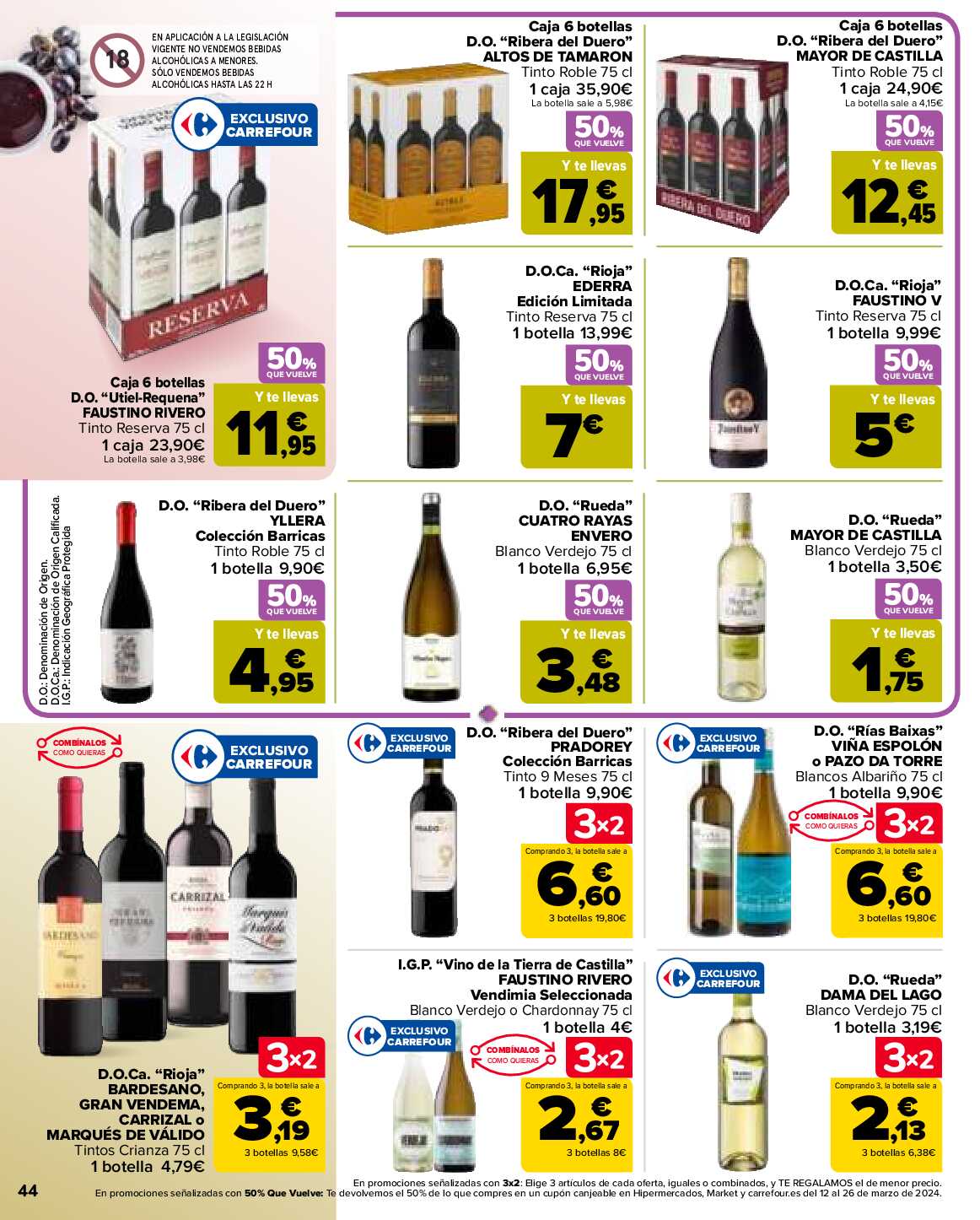 3x2 en más de 3500 productos Carrefour. Página 44