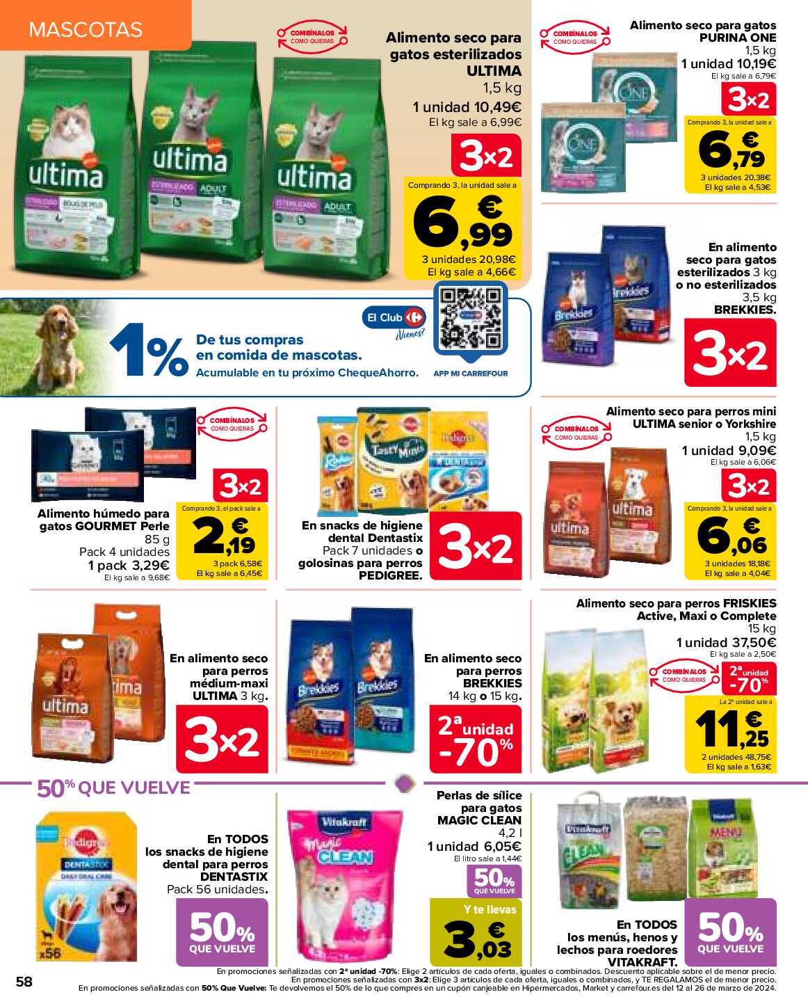 3x2 en más de 3500 productos Carrefour. Página 58