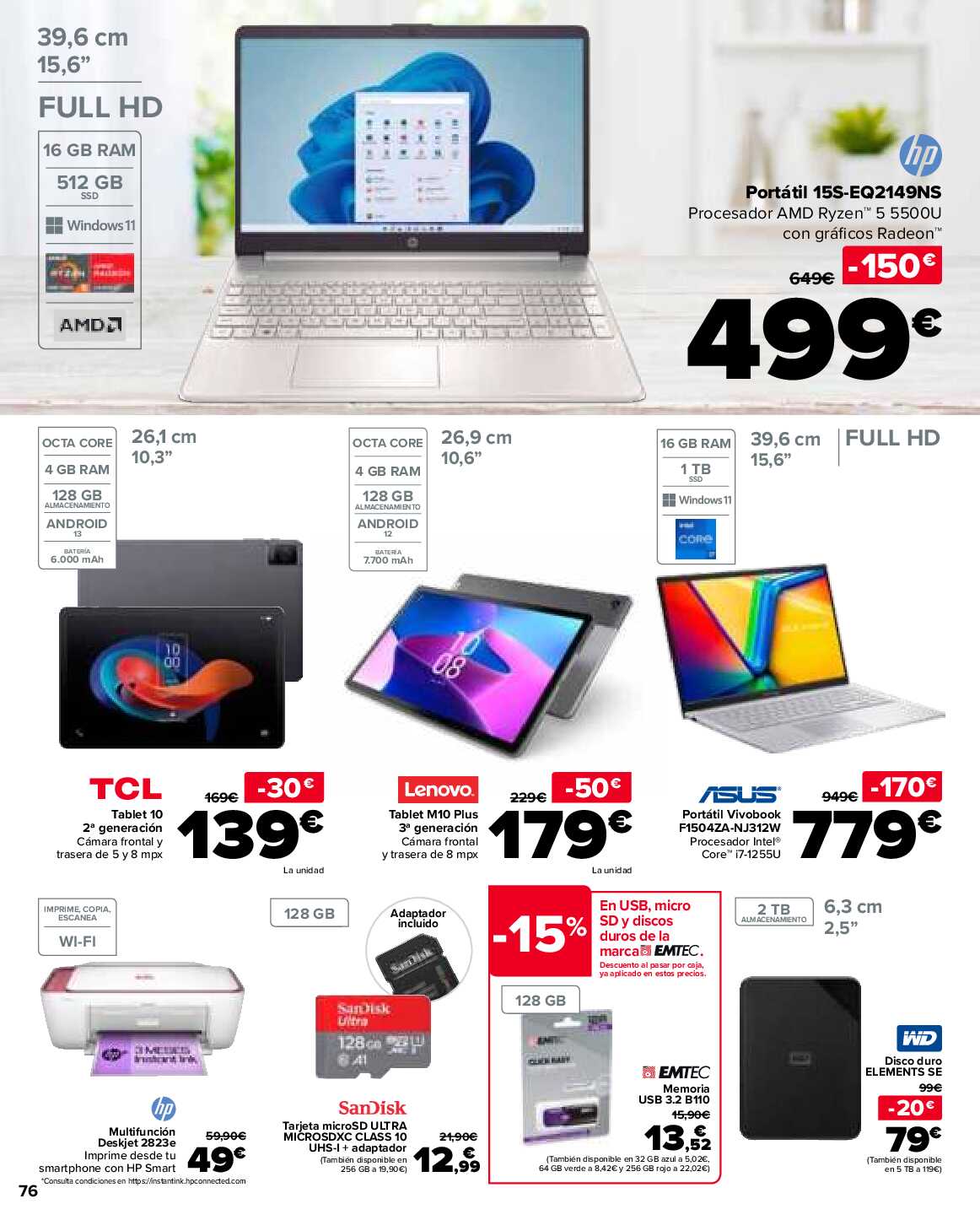 3x2 en más de 3500 productos Carrefour. Página 76