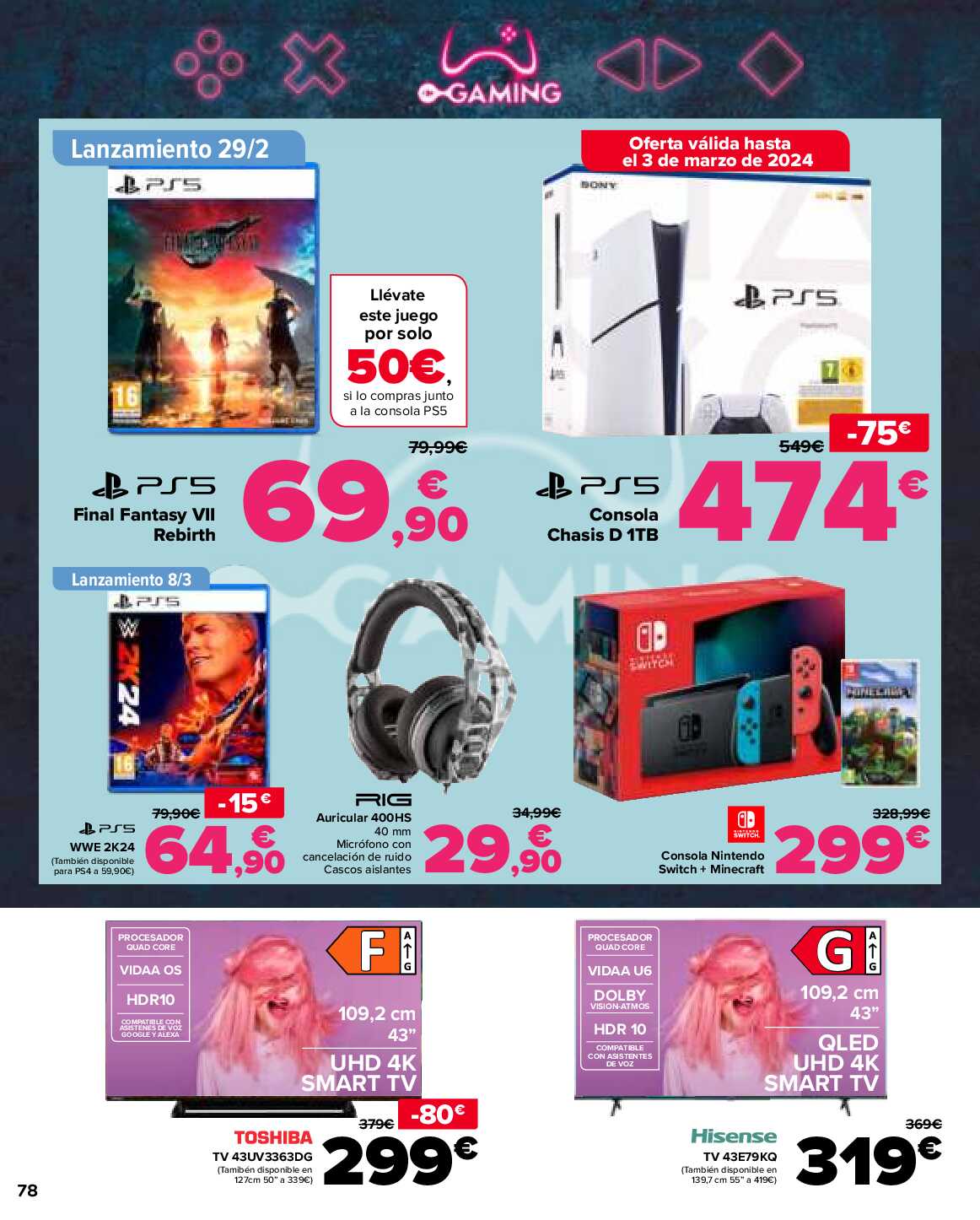 3x2 en más de 3500 productos Carrefour. Página 78