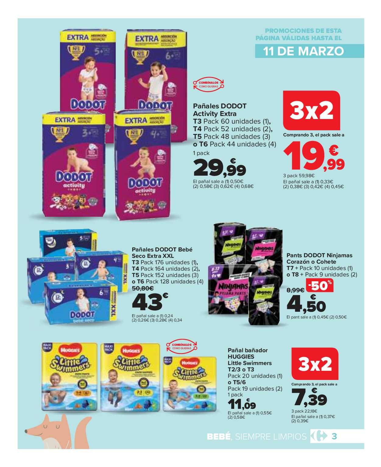 Bebé Carrefour. Página 03