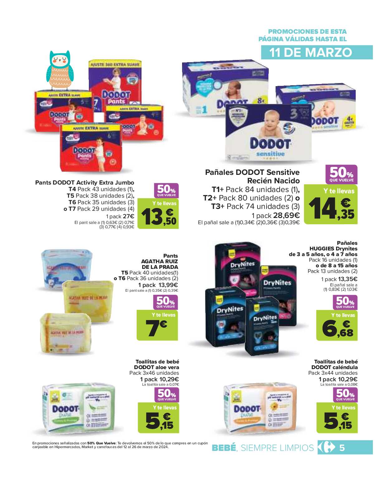 Bebé Carrefour. Página 05