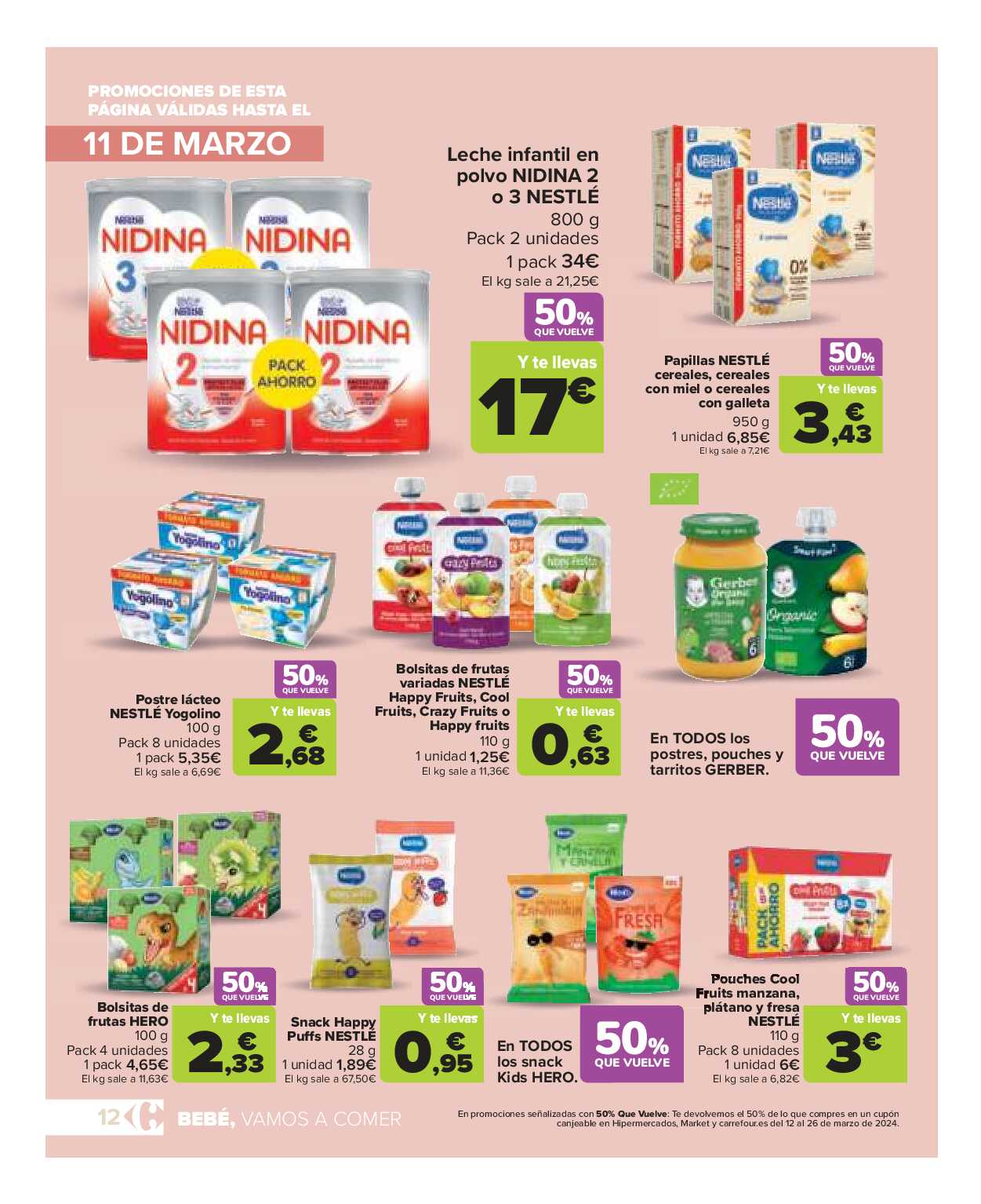 Bebé Carrefour. Página 12
