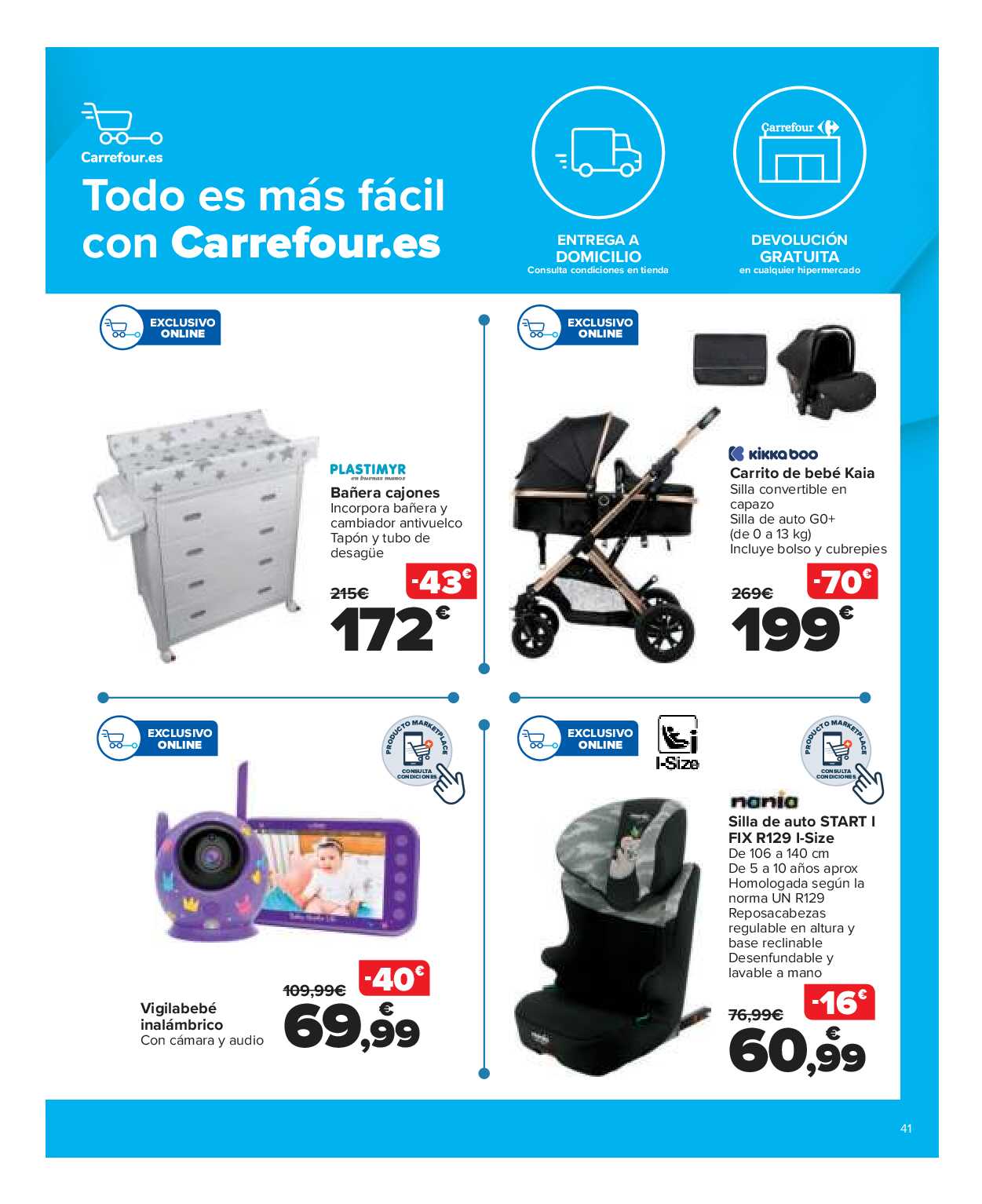 Bebé Carrefour. Página 41