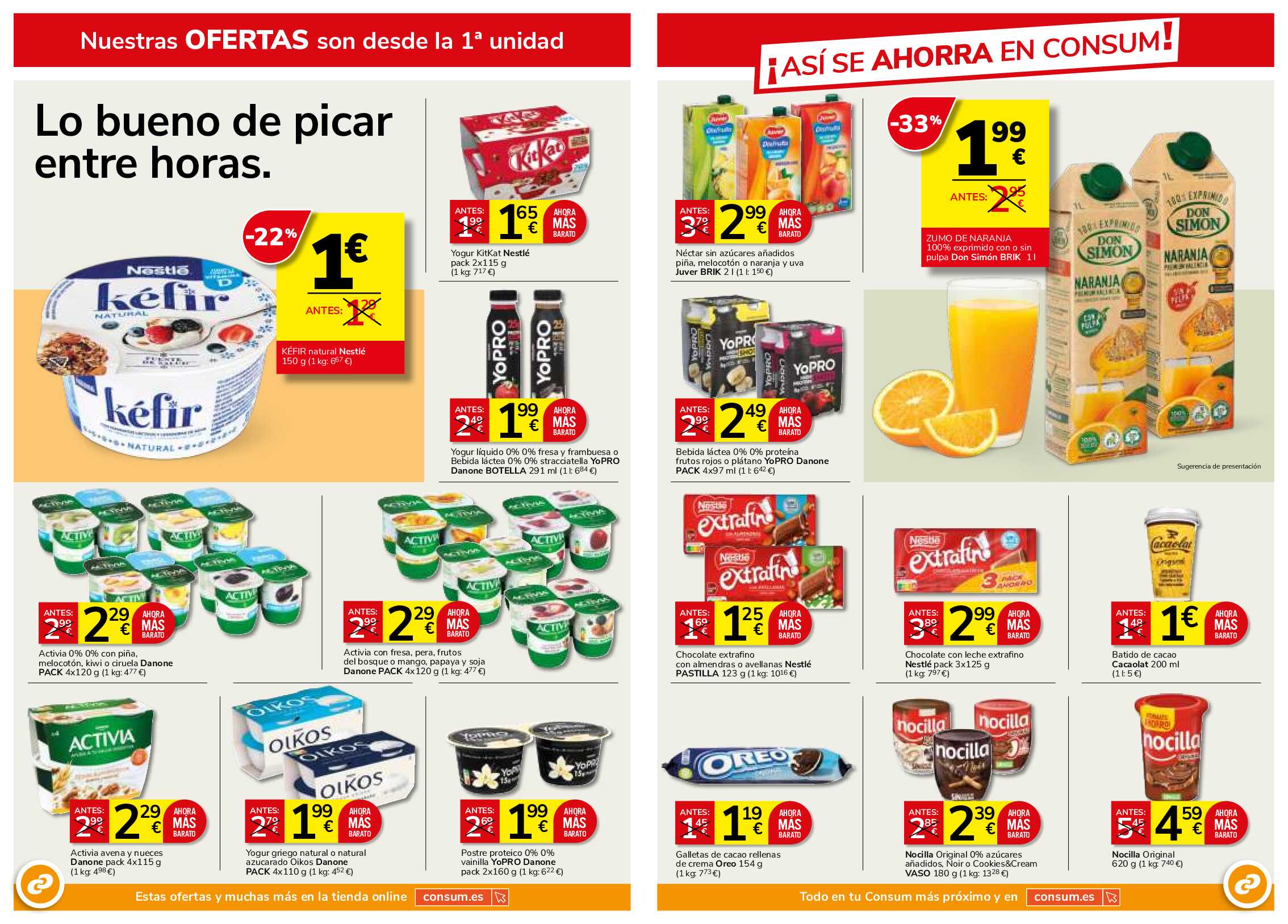 Ofertas marzo Consum. Página 04