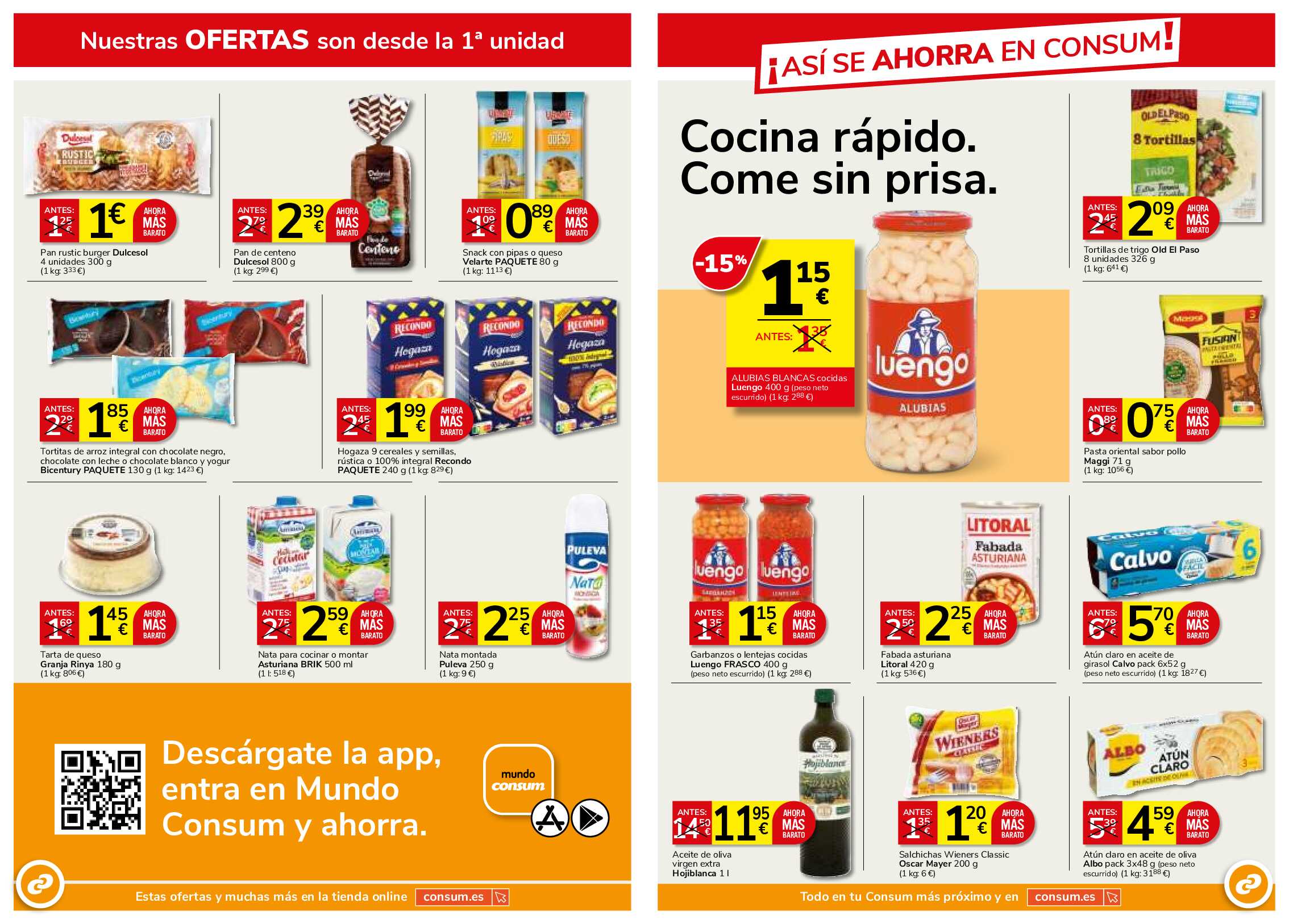 Ofertas marzo Consum. Página 05