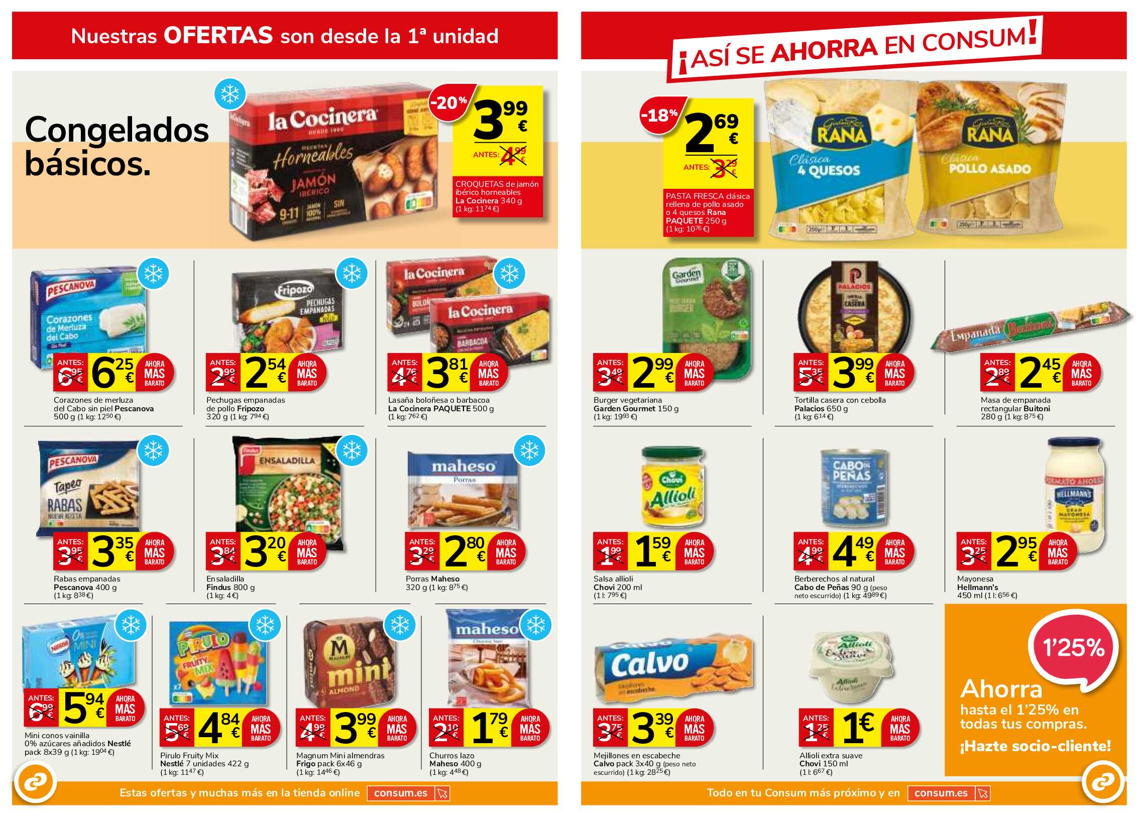 Ofertas marzo Consum. Página 06