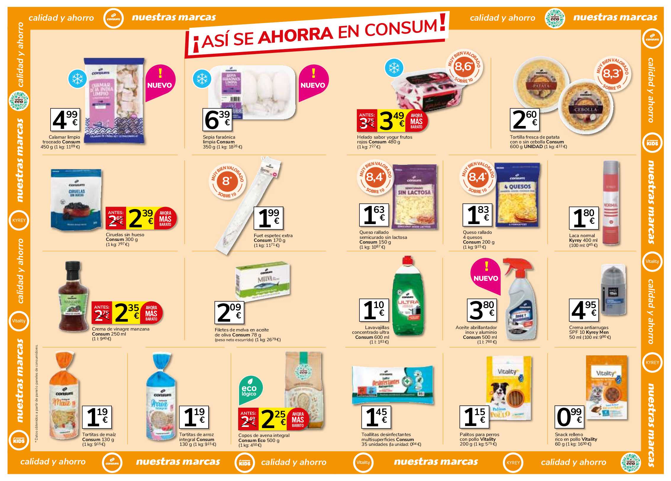 Ofertas marzo Consum. Página 08