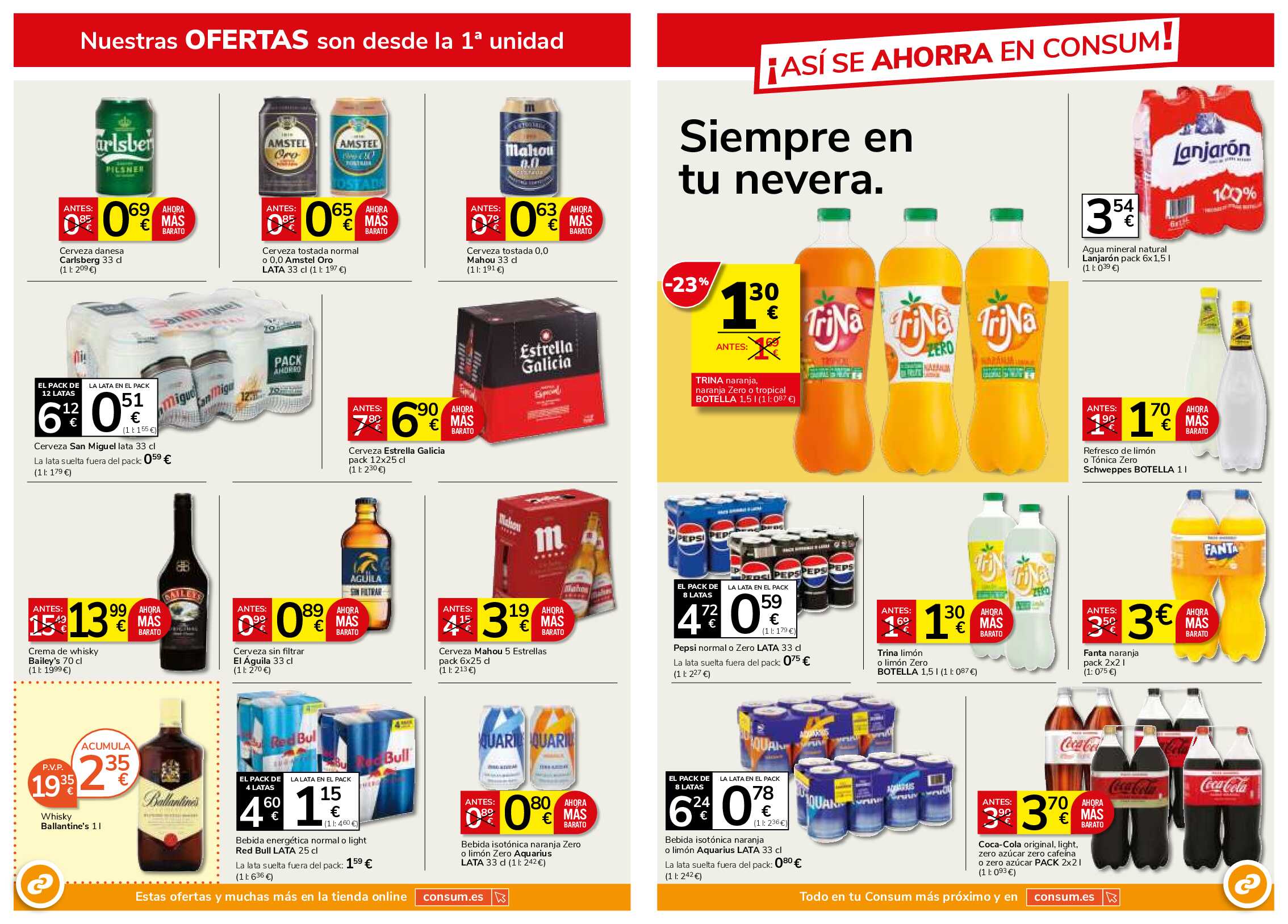 Ofertas marzo Consum. Página 10