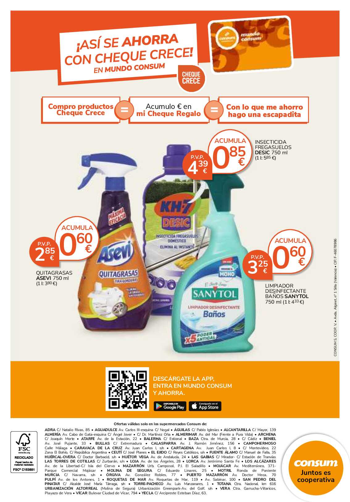 Ofertas marzo Consum. Página 13