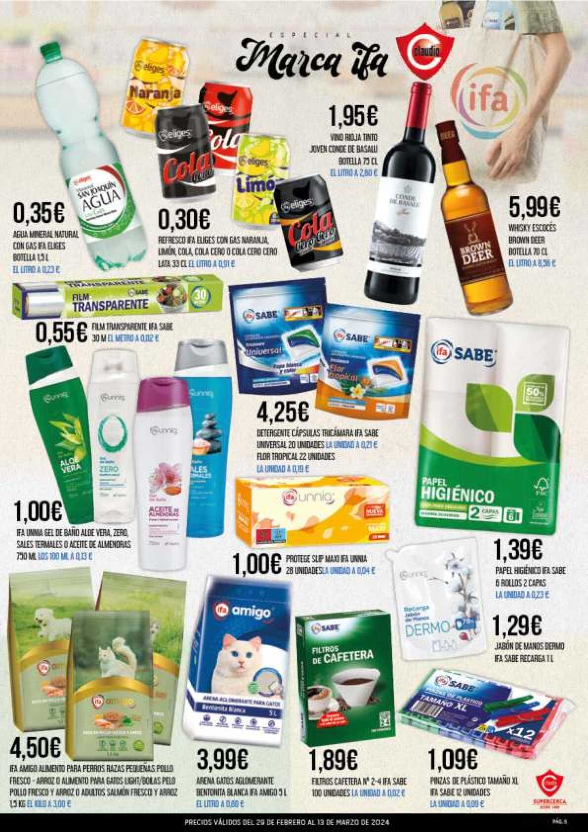 Folleto quincenal Supermercado Claudio. Página 05