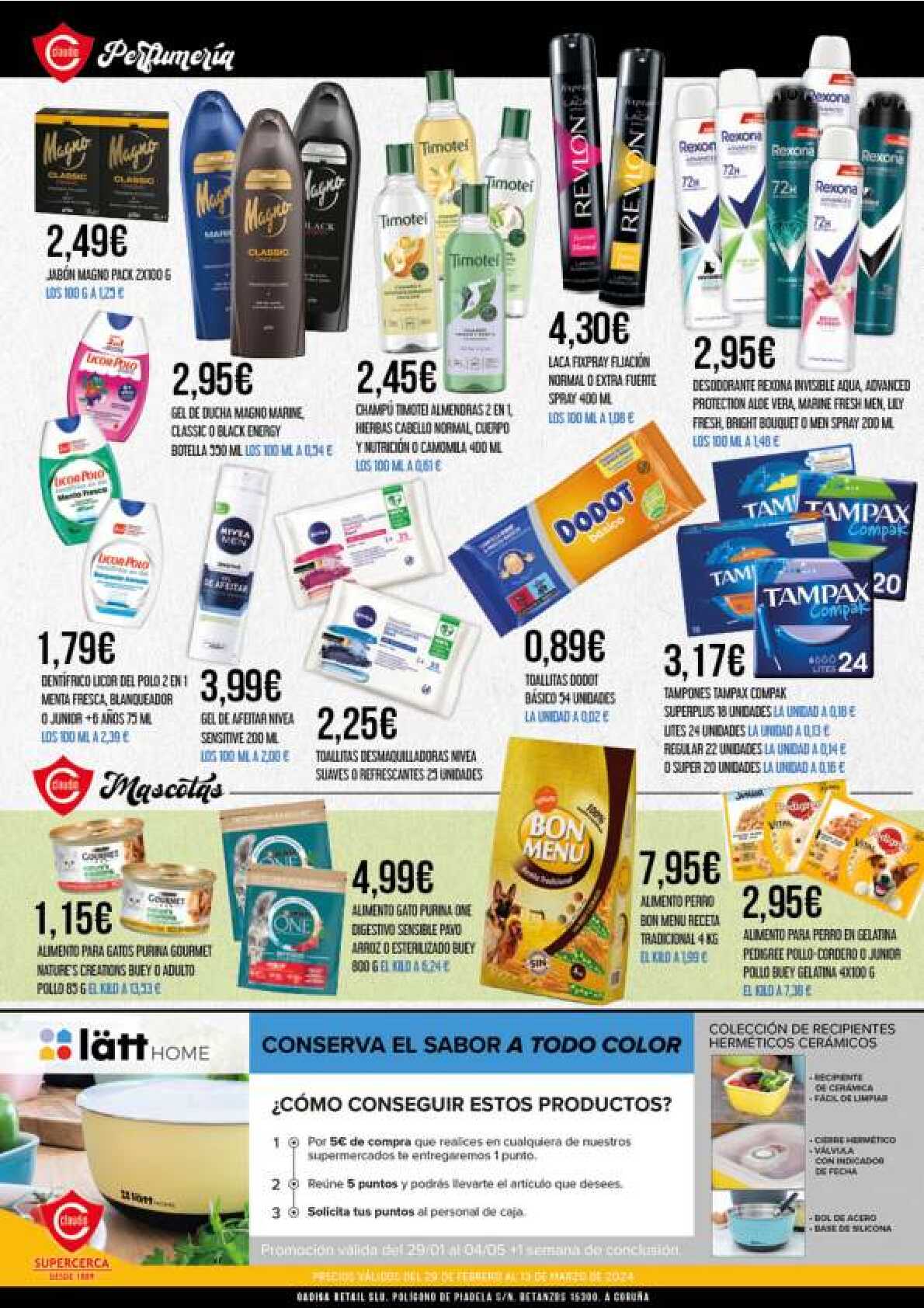 Folleto quincenal Supermercado Claudio. Página 12