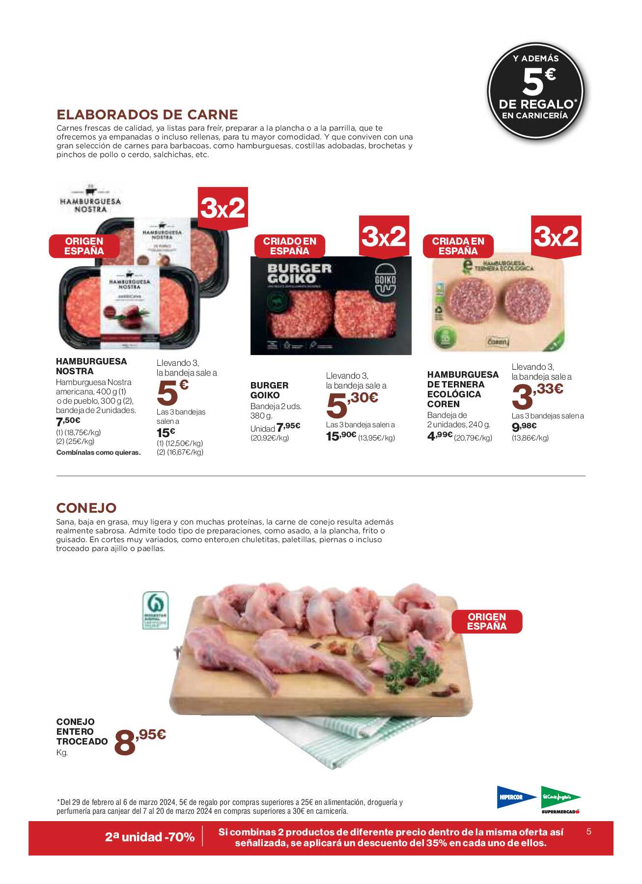 3x2 en miles de productos El Corte Inglés. Página 05
