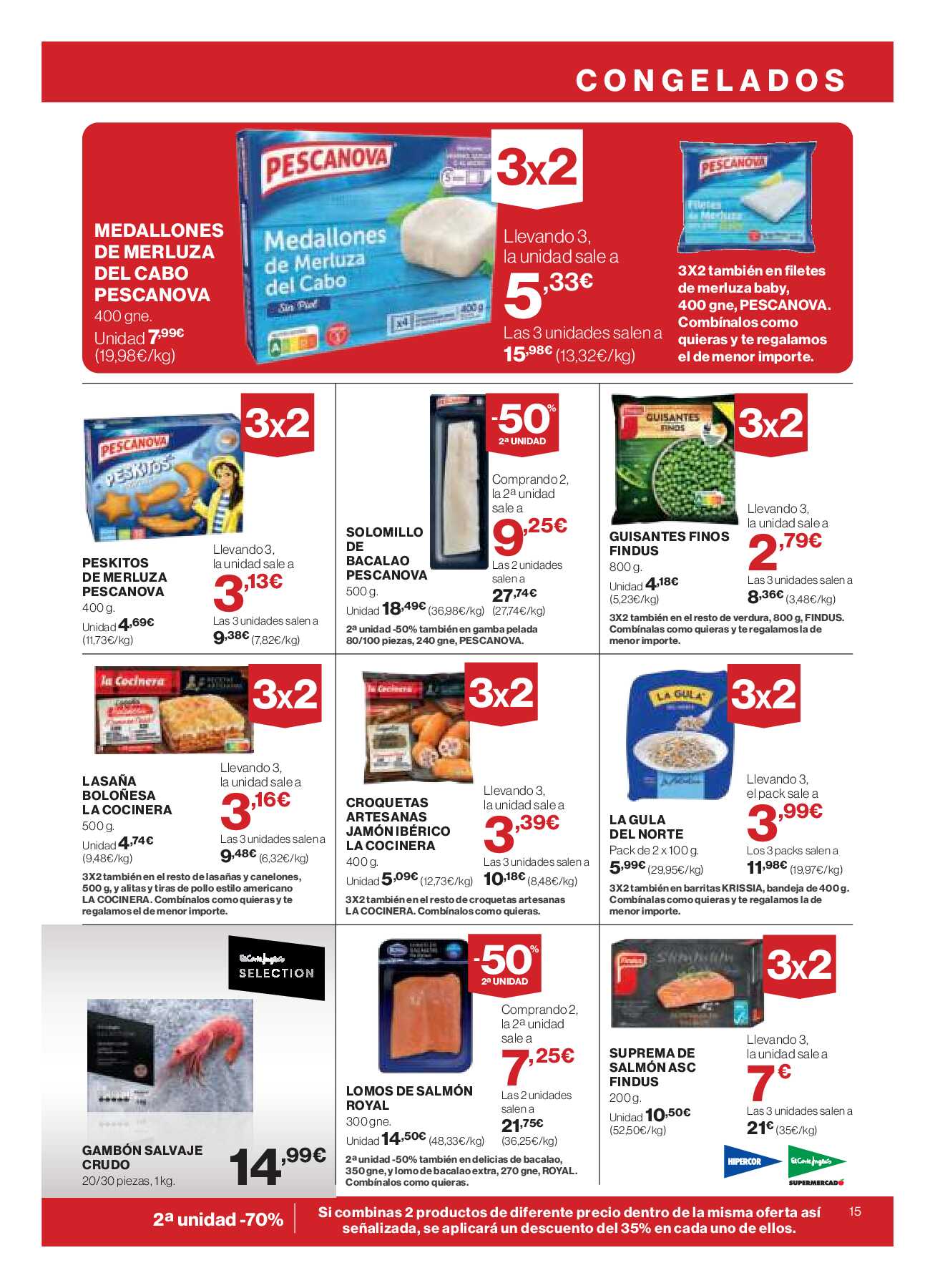 3x2 en miles de productos El Corte Inglés. Página 15