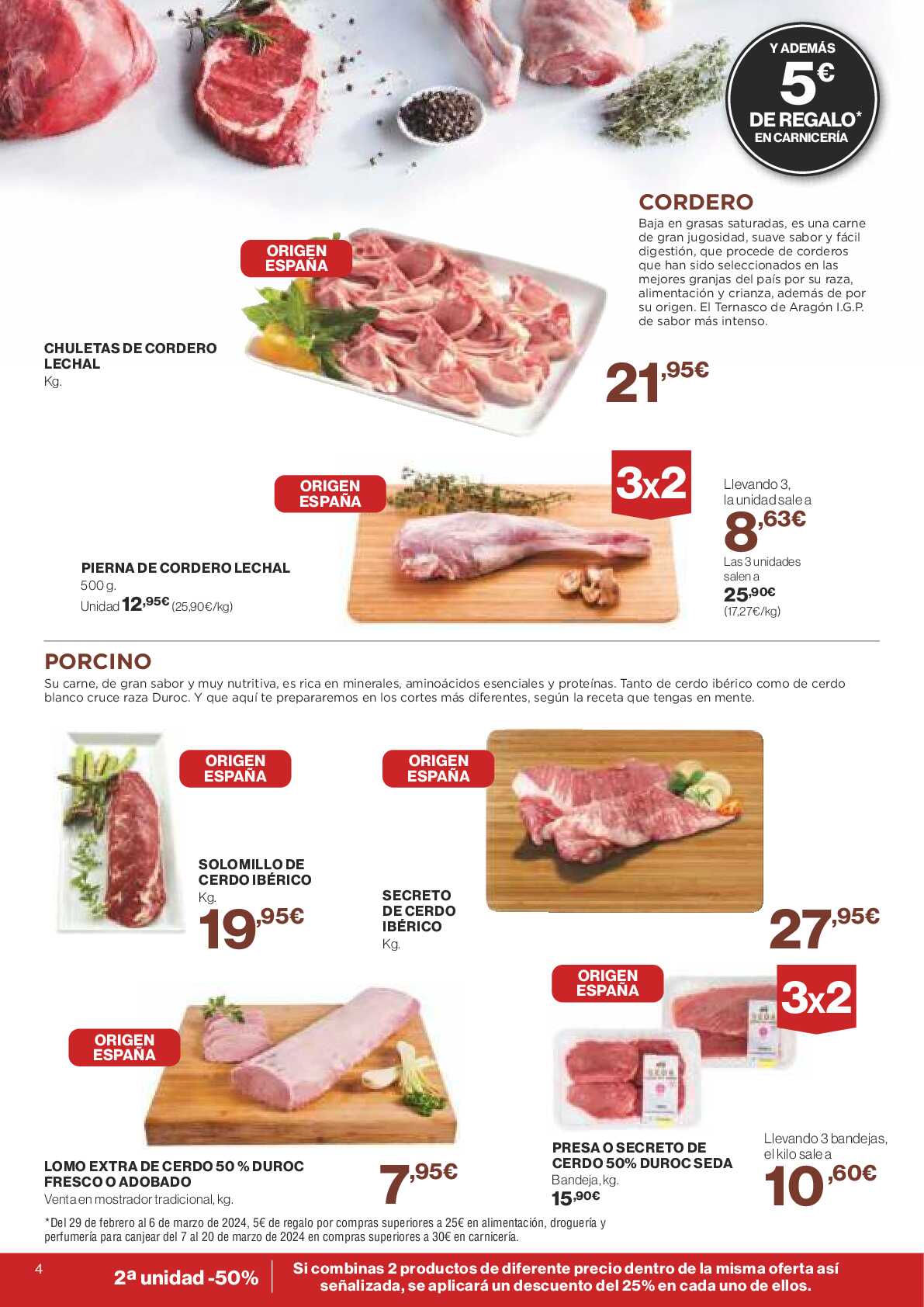 3x2 en miles de productos Supercor. Página 04