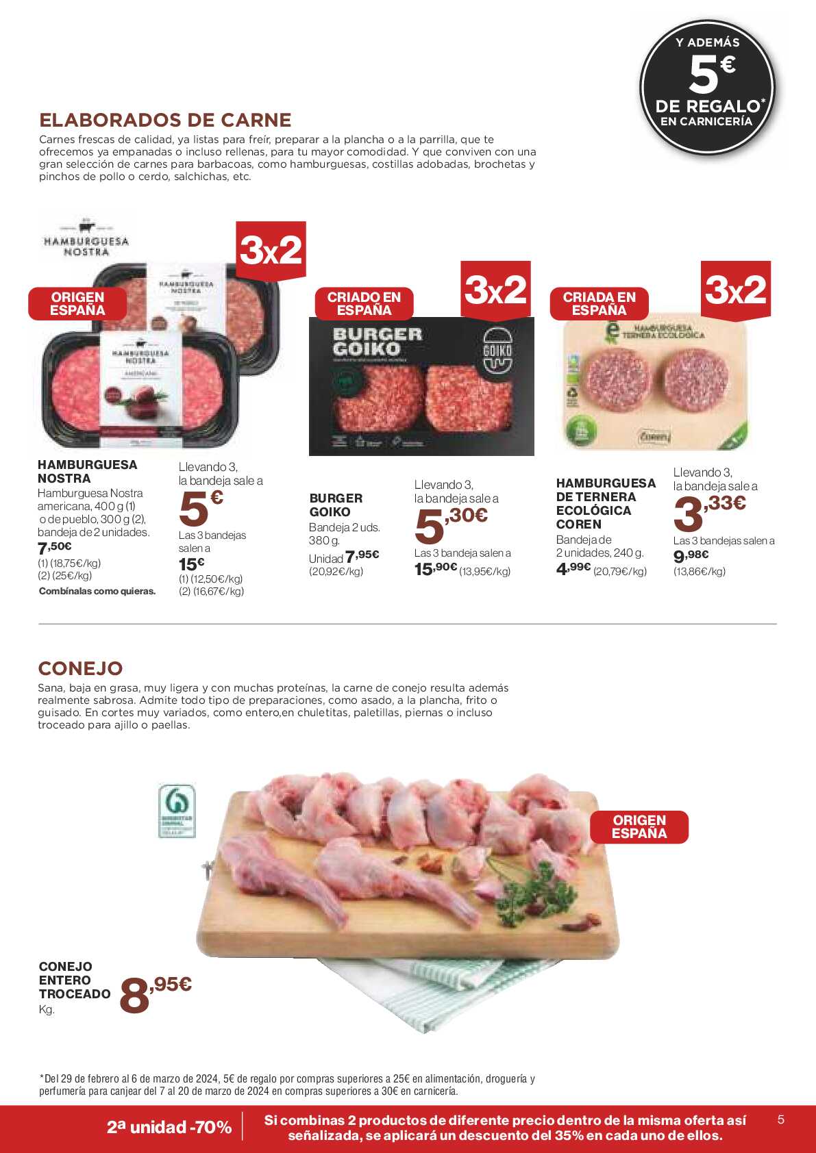 3x2 en miles de productos Supercor. Página 05