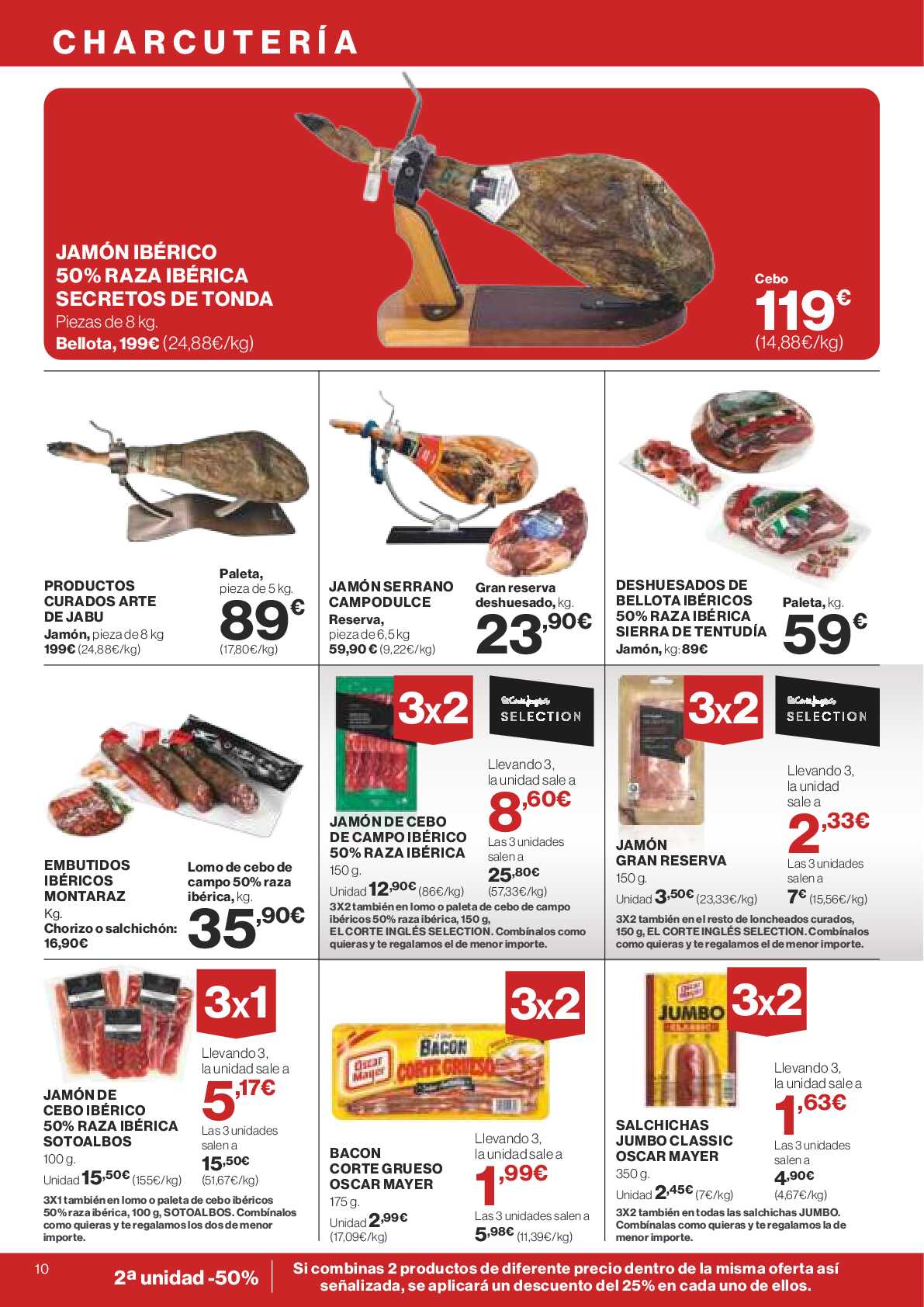 3x2 en miles de productos Supercor. Página 10