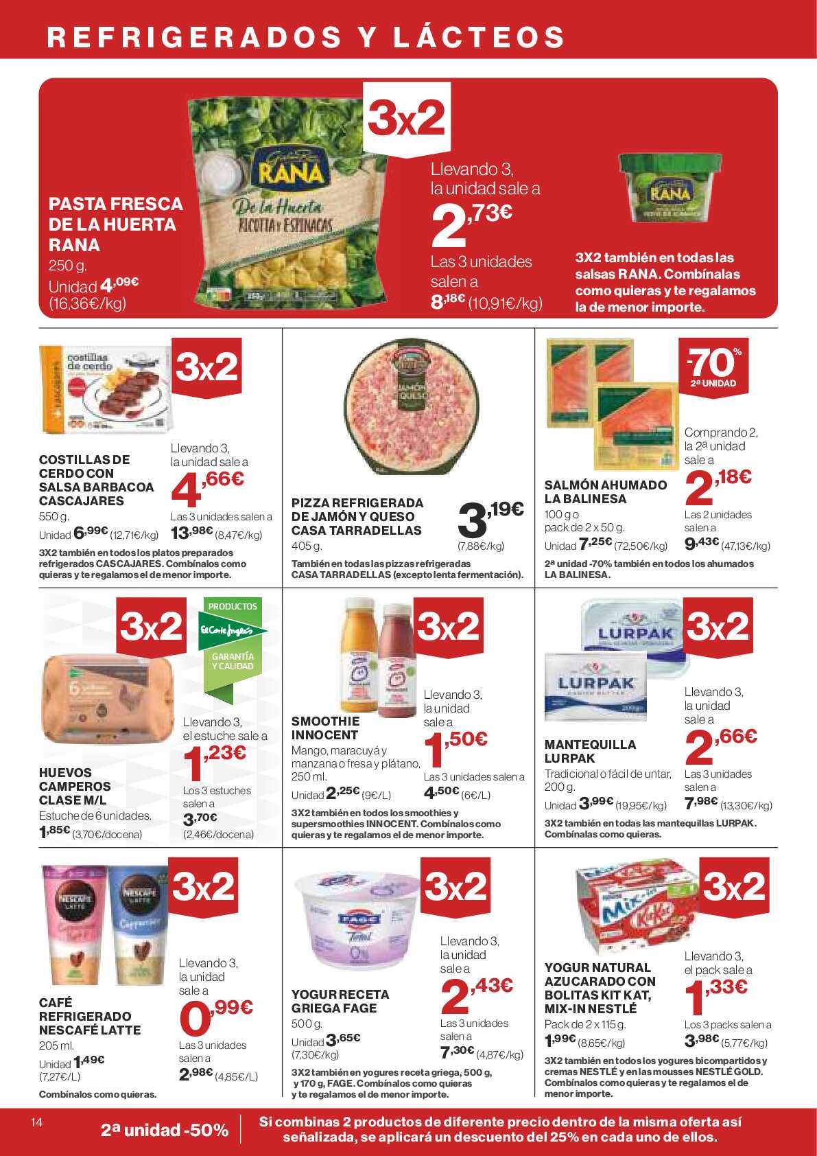 3x2 en miles de productos Supercor. Página 14