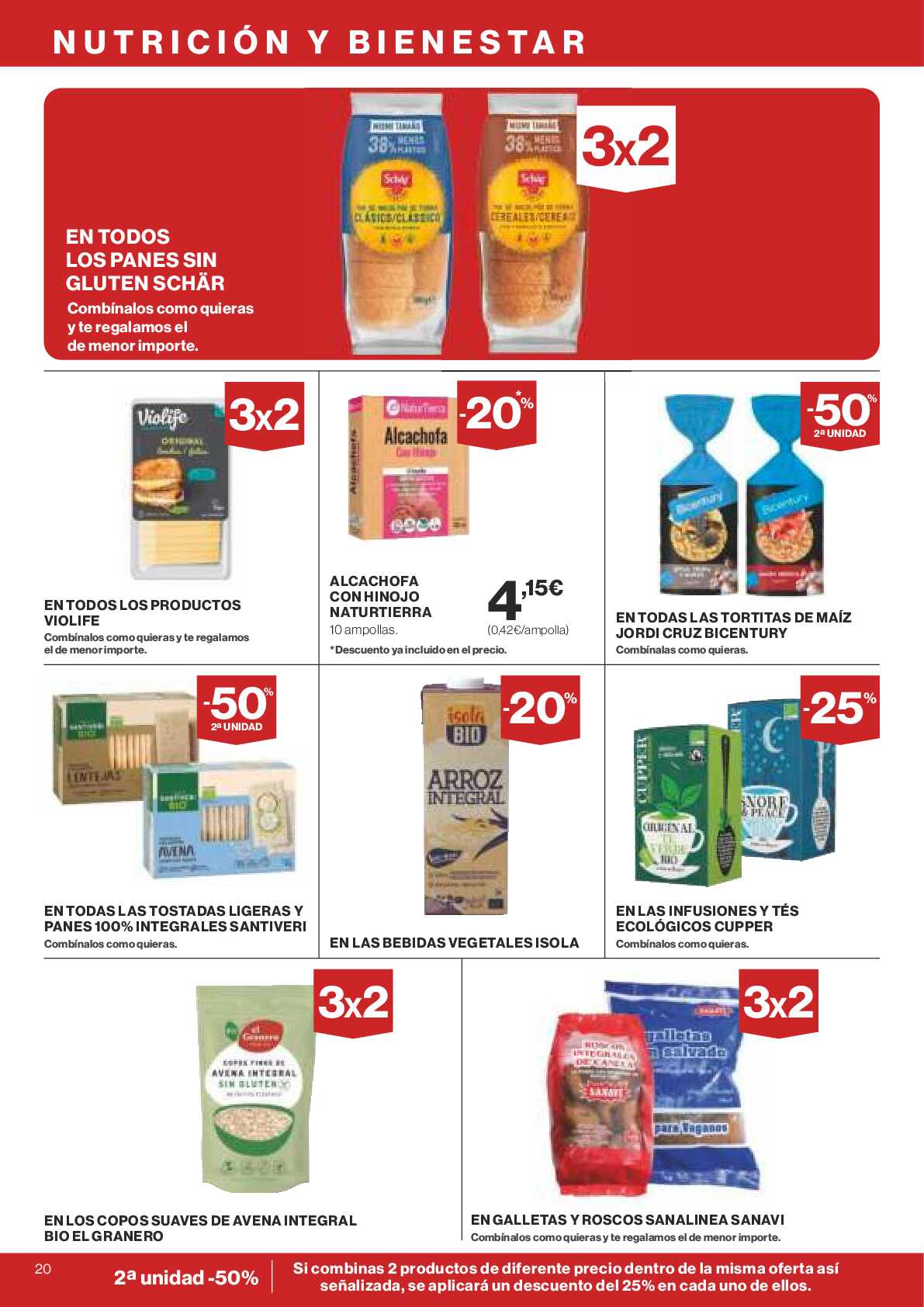 3x2 en miles de productos Supercor. Página 20