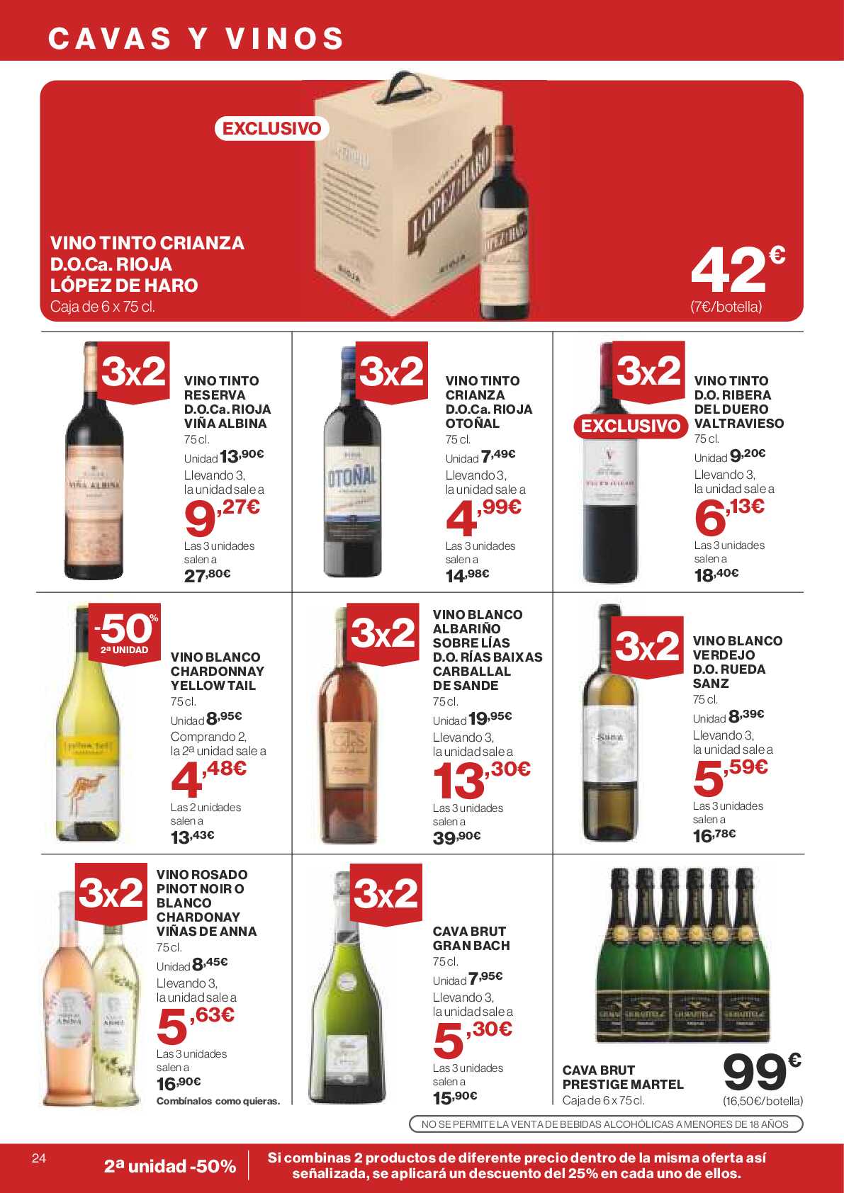 3x2 en miles de productos Supercor. Página 24