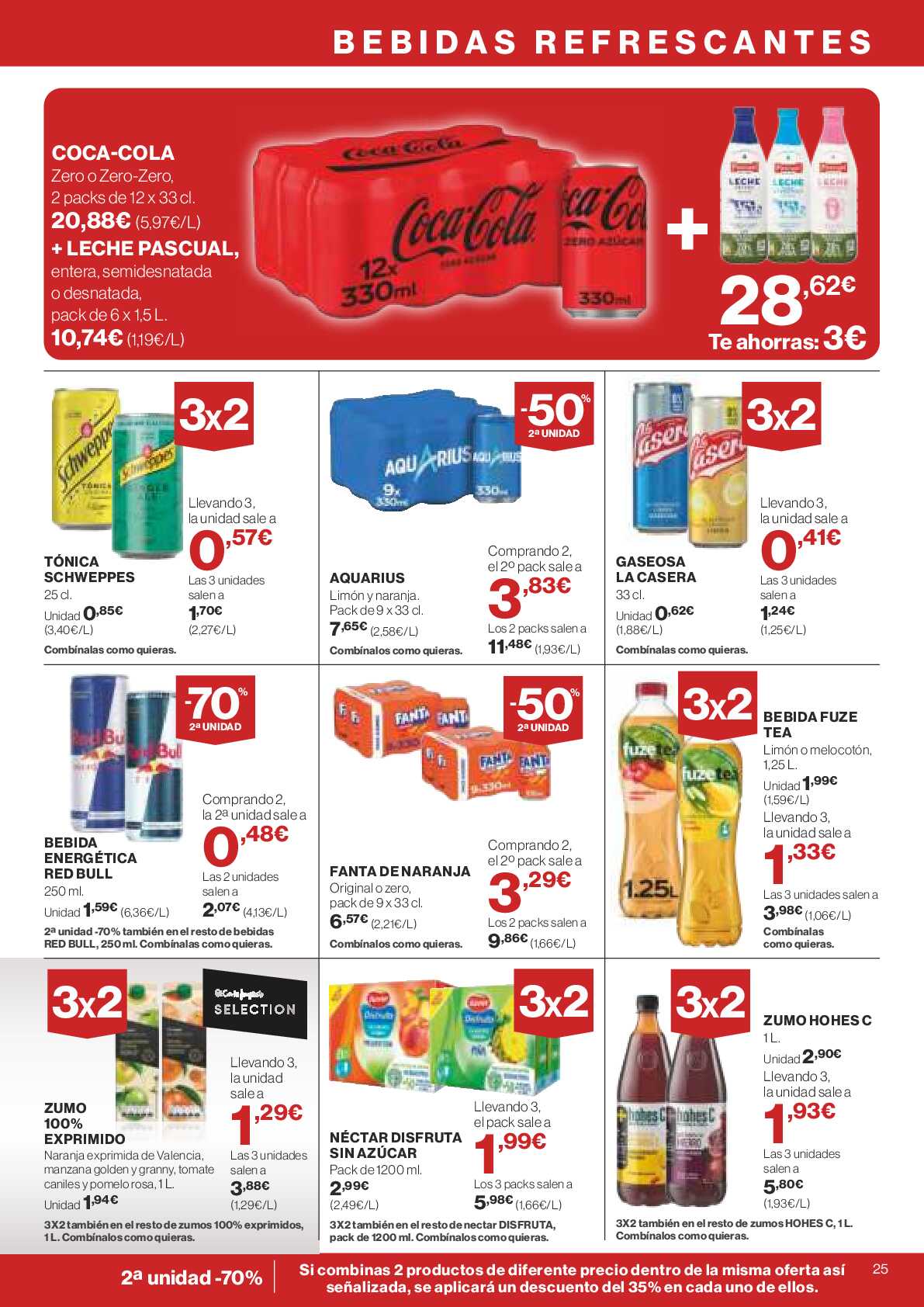 3x2 en miles de productos Supercor. Página 25