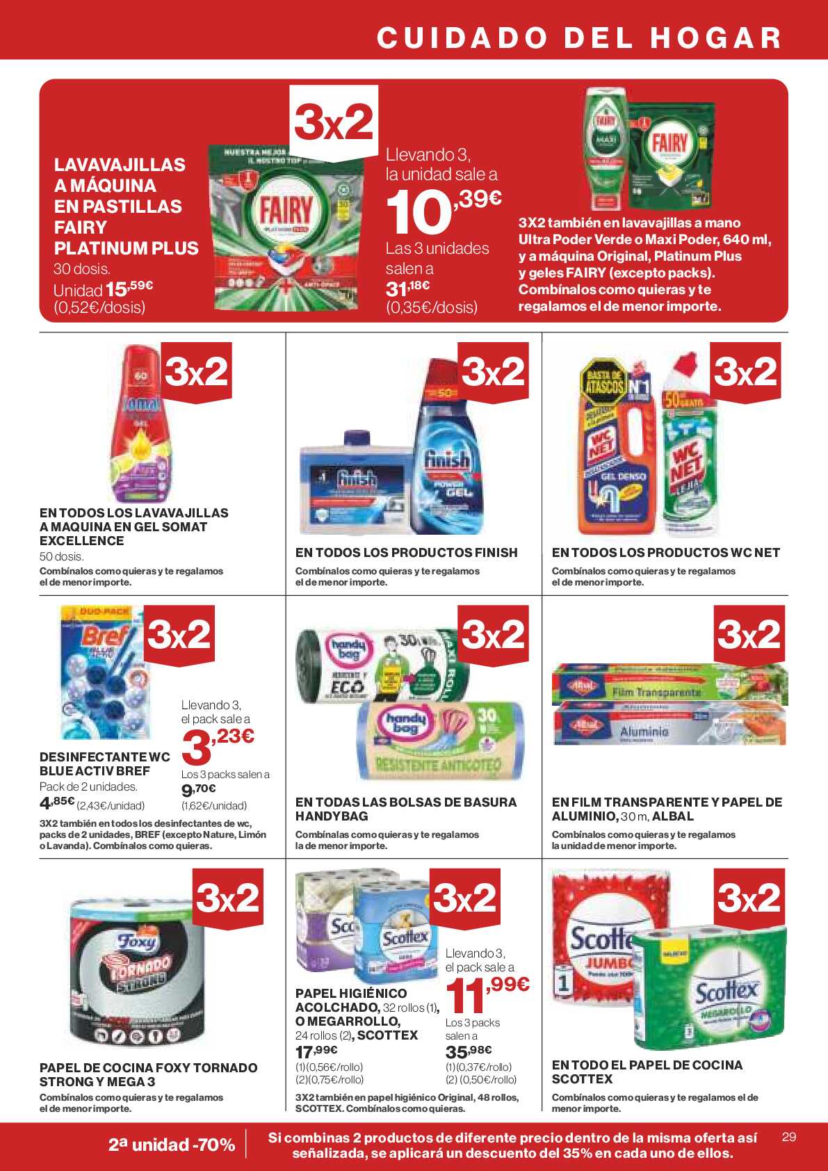 3x2 en miles de productos Supercor. Página 29