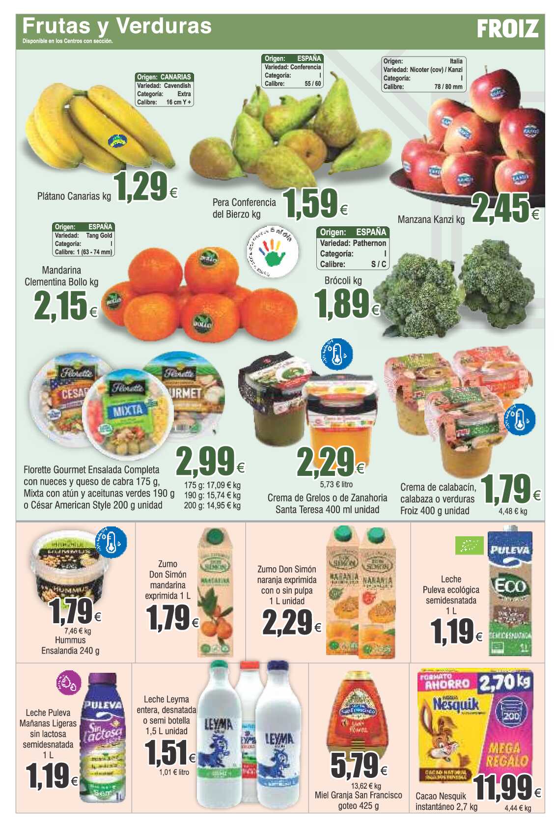 Folleto ofertas Froiz. Página 02