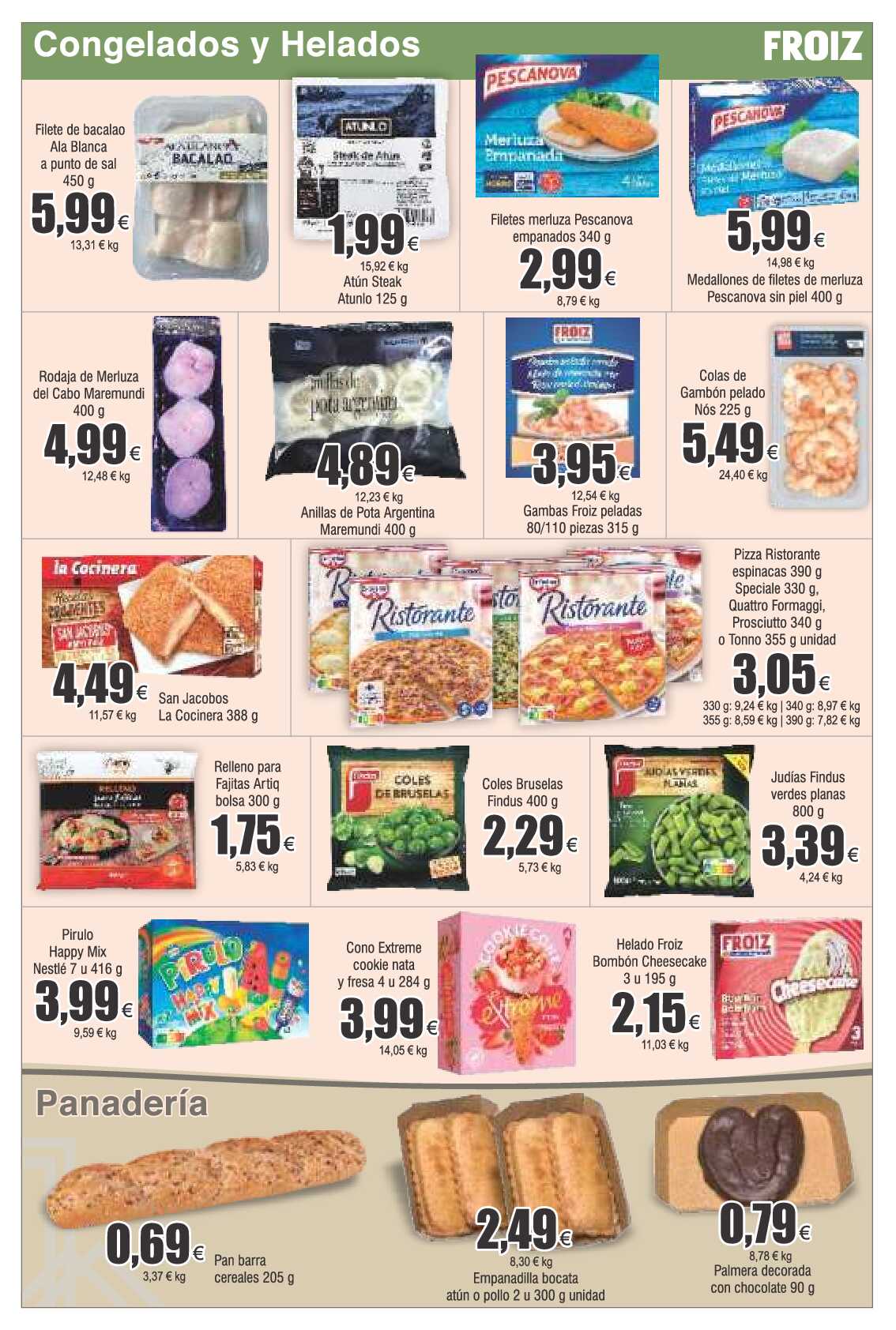 Folleto ofertas Froiz. Página 04