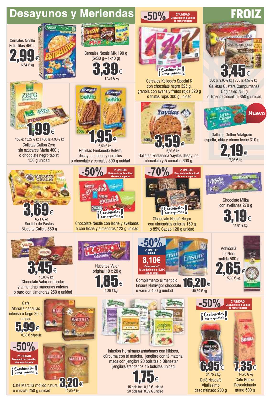 Folleto ofertas Froiz. Página 10