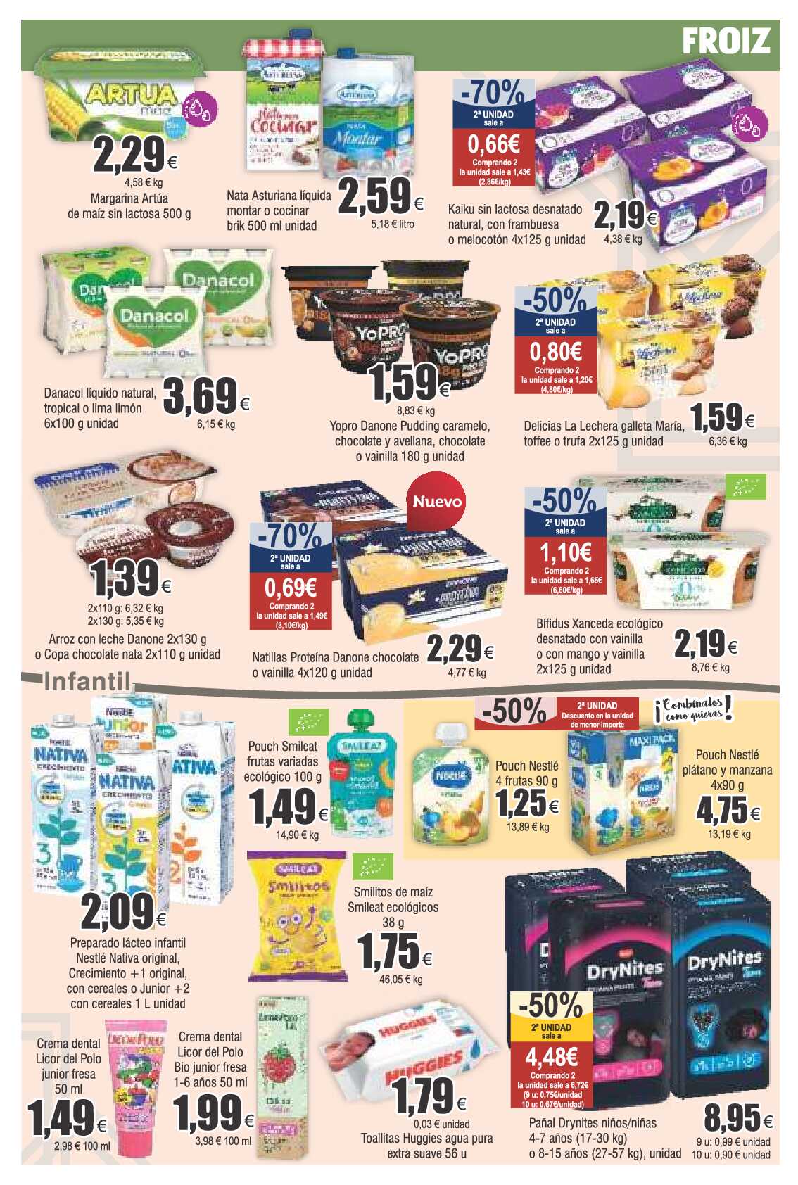 Folleto ofertas Froiz. Página 12