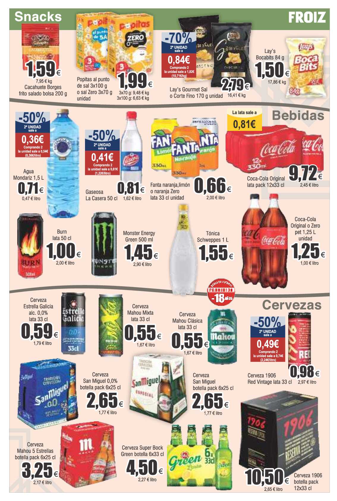Folleto ofertas Froiz. Página 13