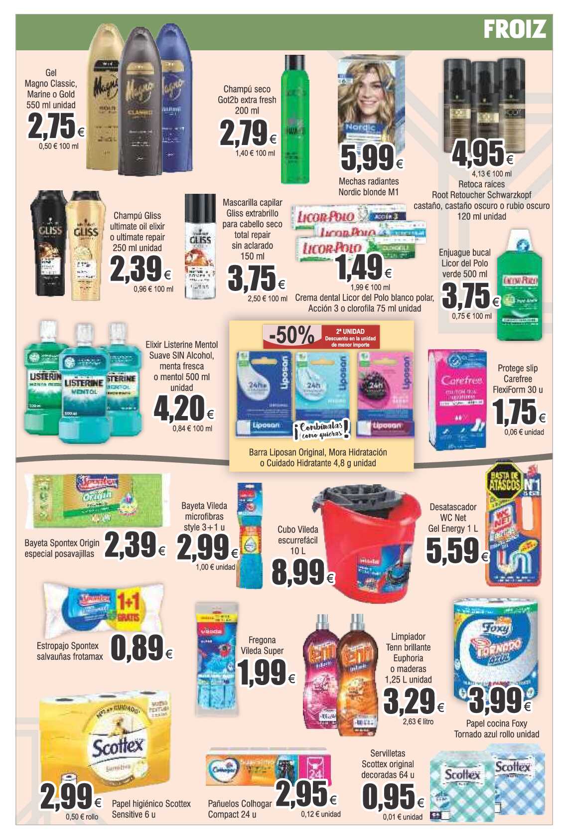 Folleto ofertas Froiz. Página 15