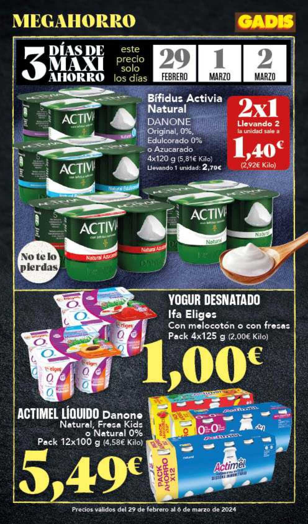 Ofertas semanales Gadis. Página 09