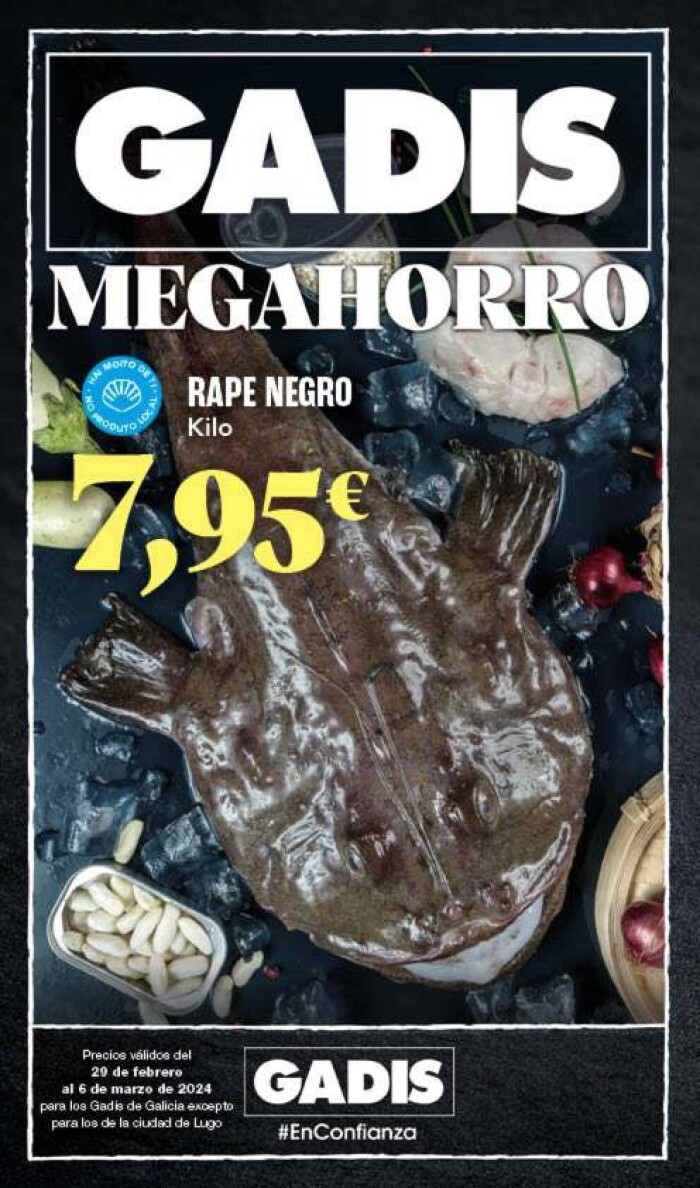 Ofertas semanales Gadis. Página de portada