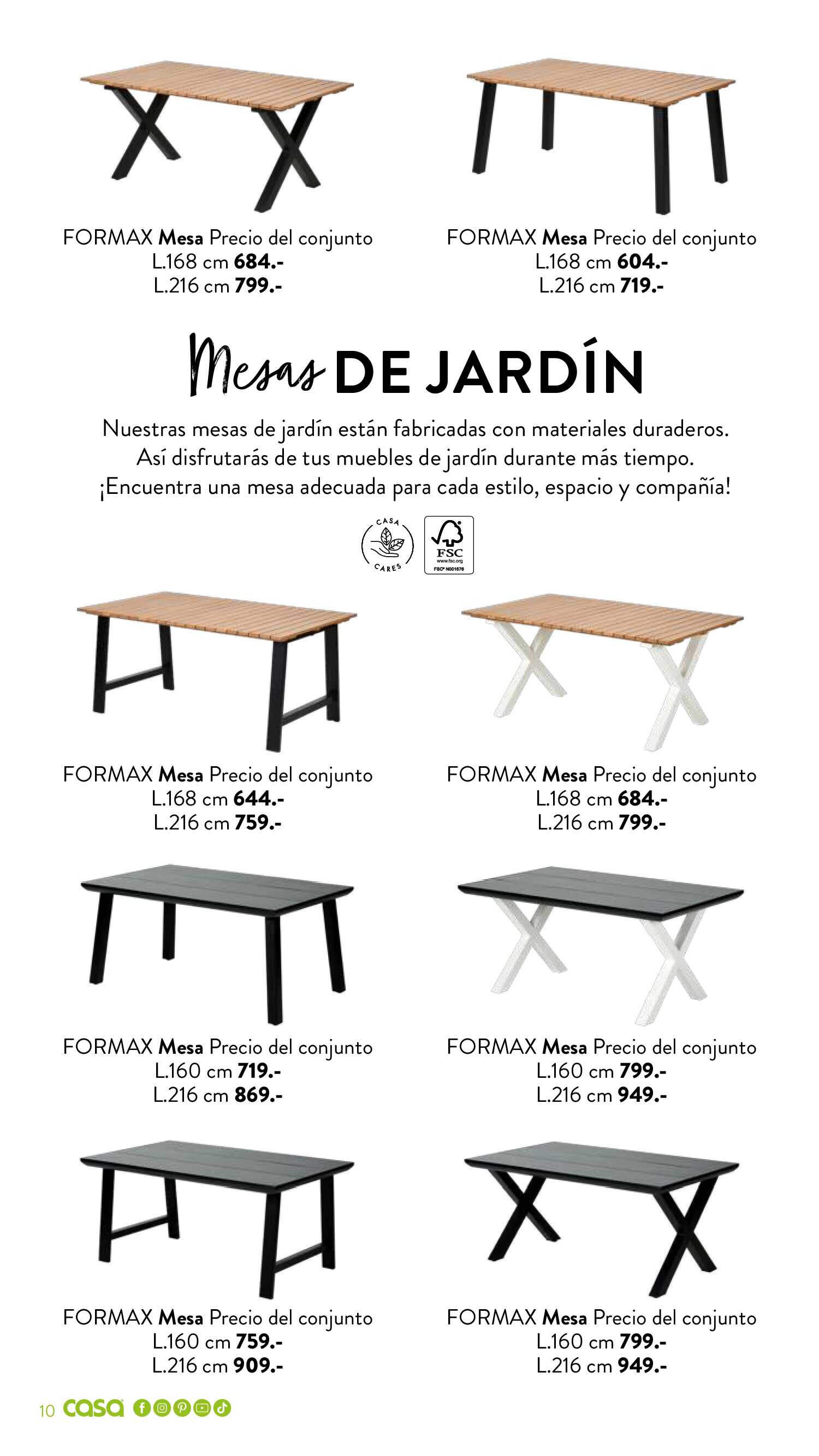 Colección de jardín 2024 Casa. Página 10