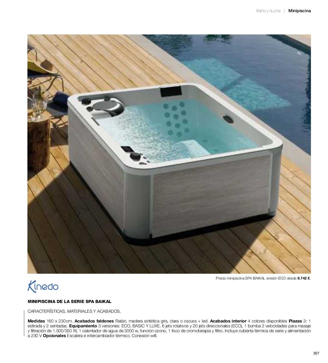 Catálogo de baños Gamma. Página 306