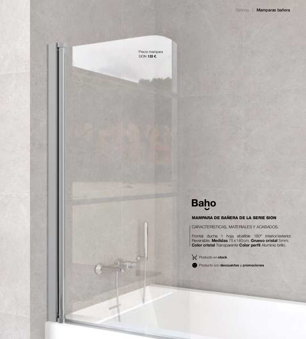 Catálogo de baños Gamma. Página 308