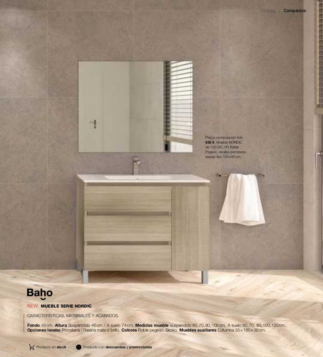 Catálogo de baños Gamma. Página 54
