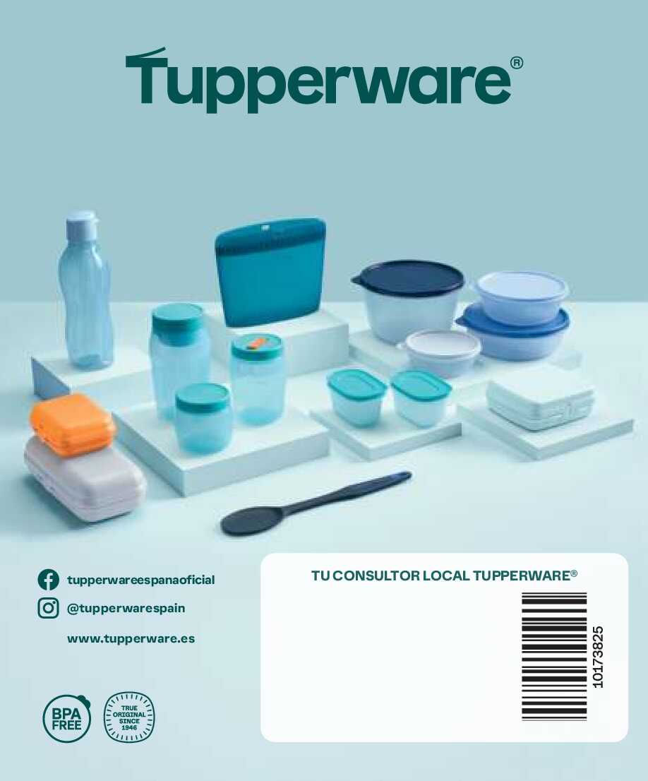 Catálogo primavera - verano Tupperware. Página 82
