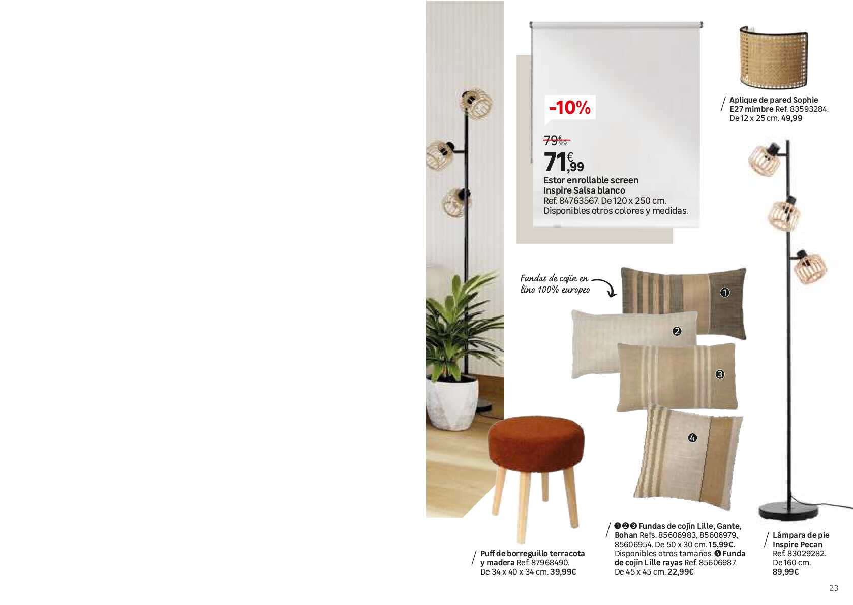 Nuevas tendencias decoración Leroy Merlin. Página 23