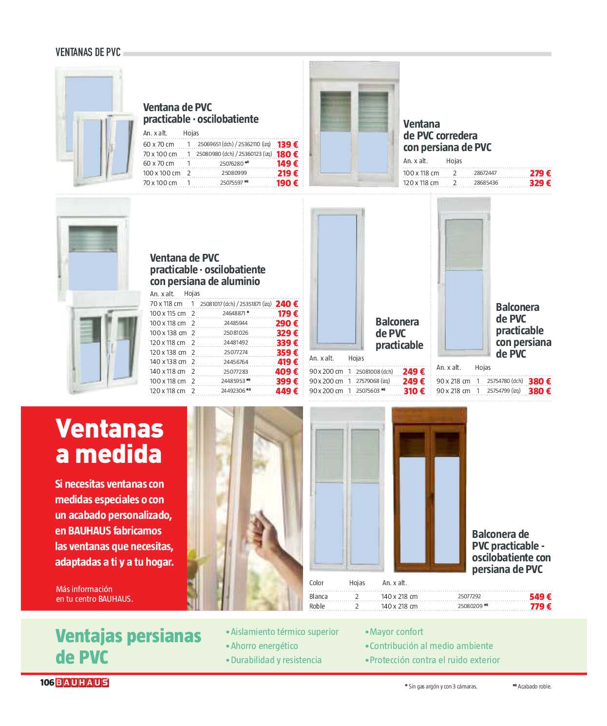 Reformas baños y cocina Bauhaus. Página 106
