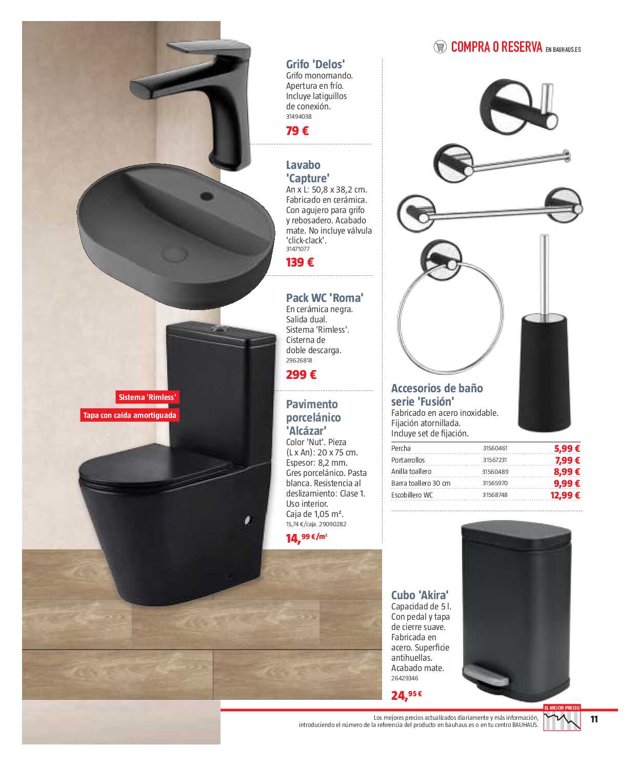 Reformas baños y cocina Bauhaus. Página 11
