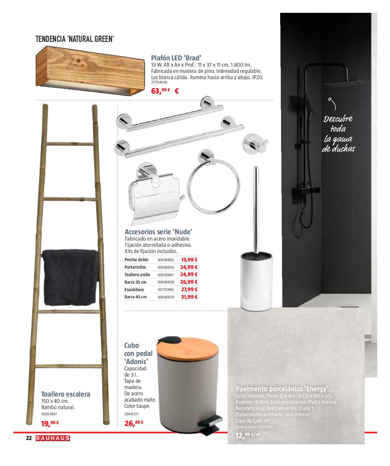 Reformas baños y cocina Bauhaus. Página 22