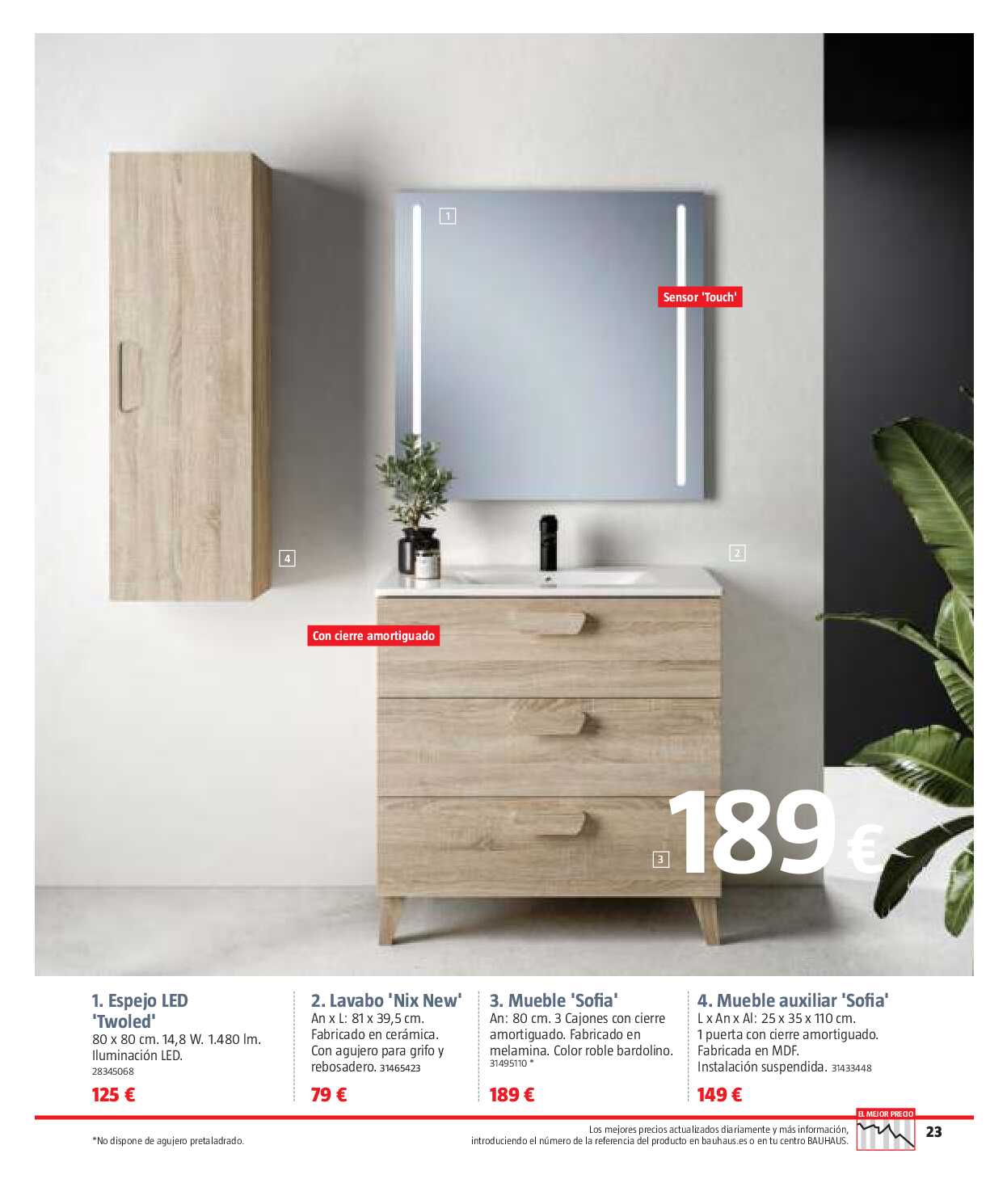 Reformas baños y cocina Bauhaus. Página 23