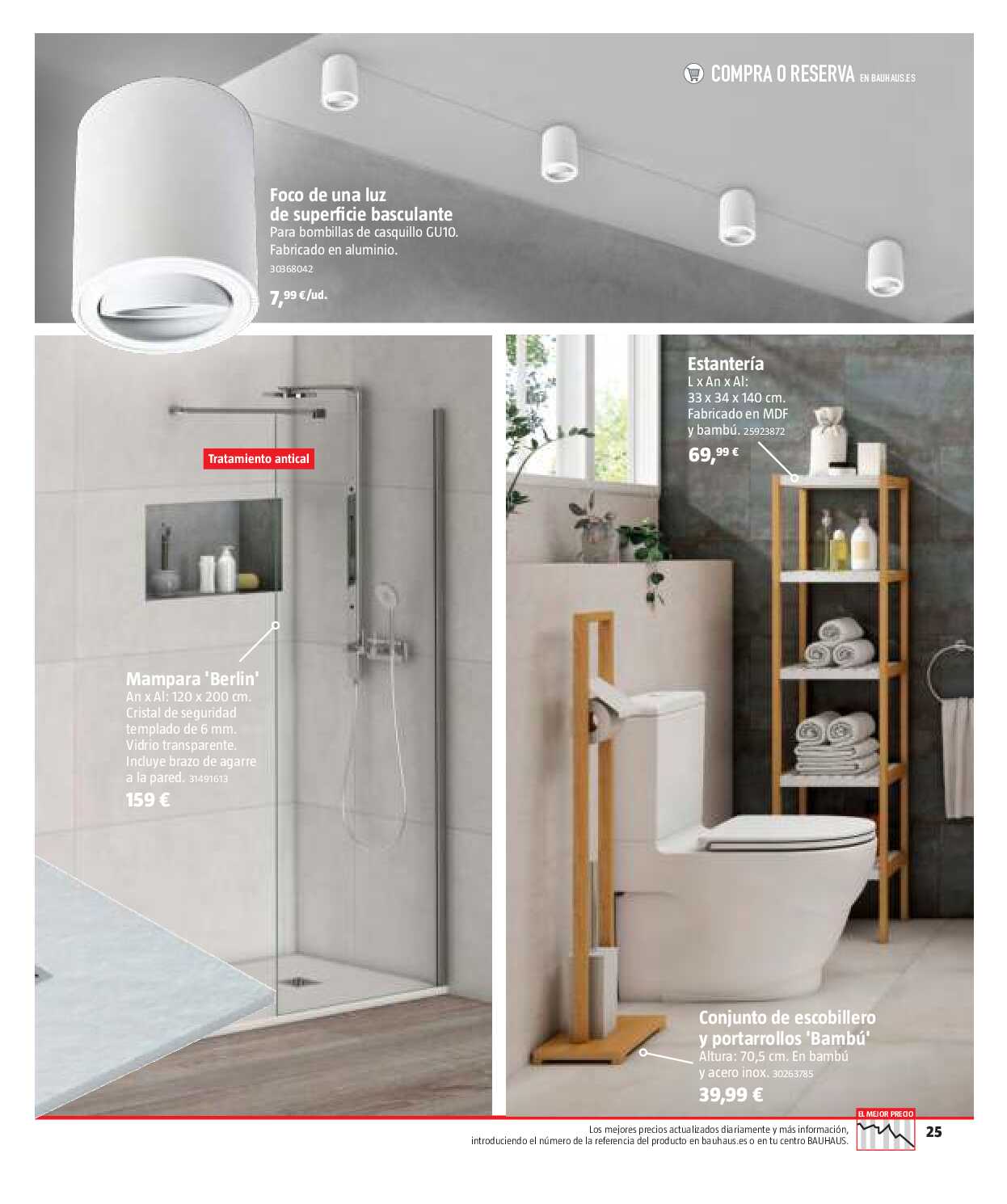 Reformas baños y cocina Bauhaus. Página 25