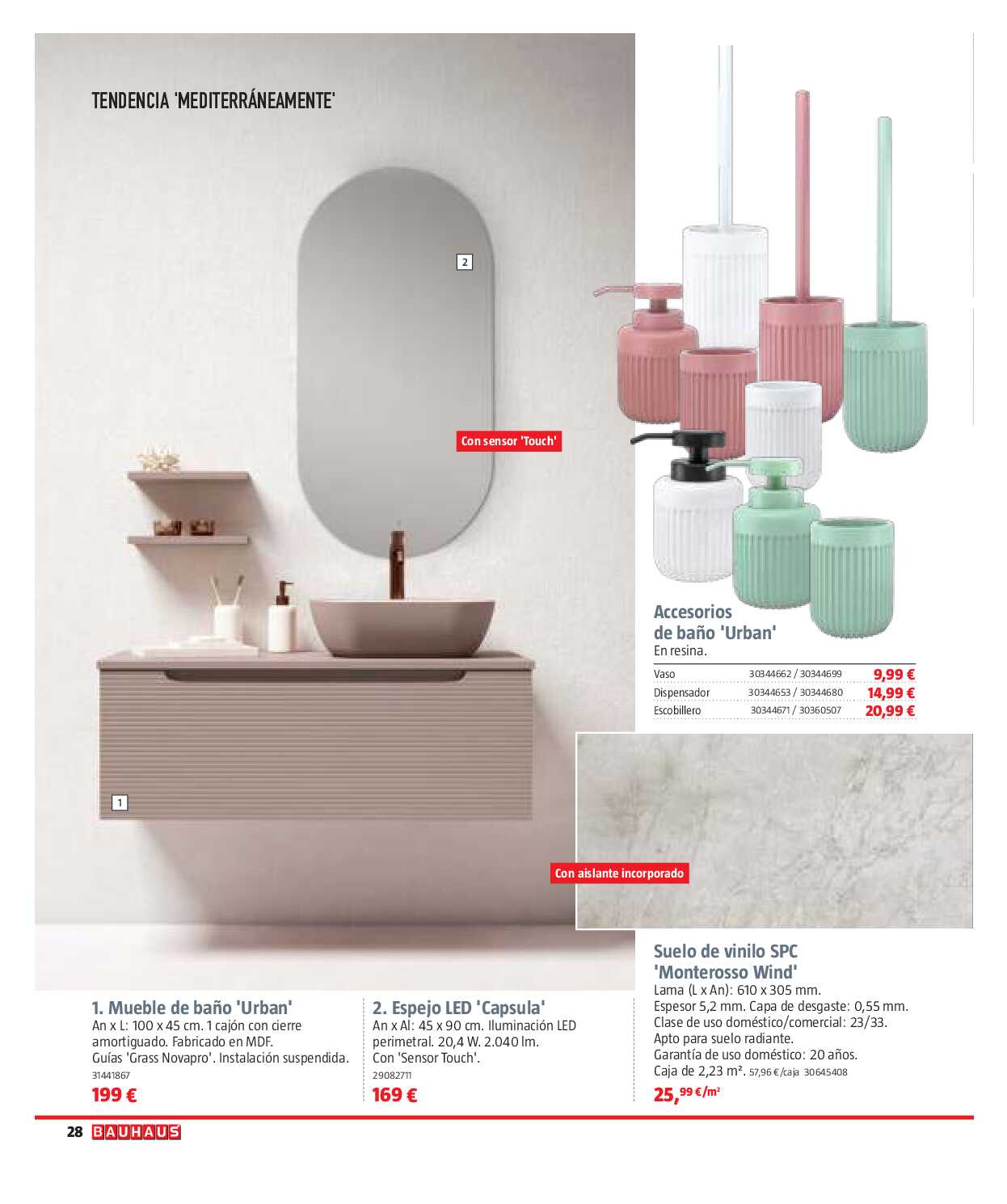 Reformas baños y cocina Bauhaus. Página 28